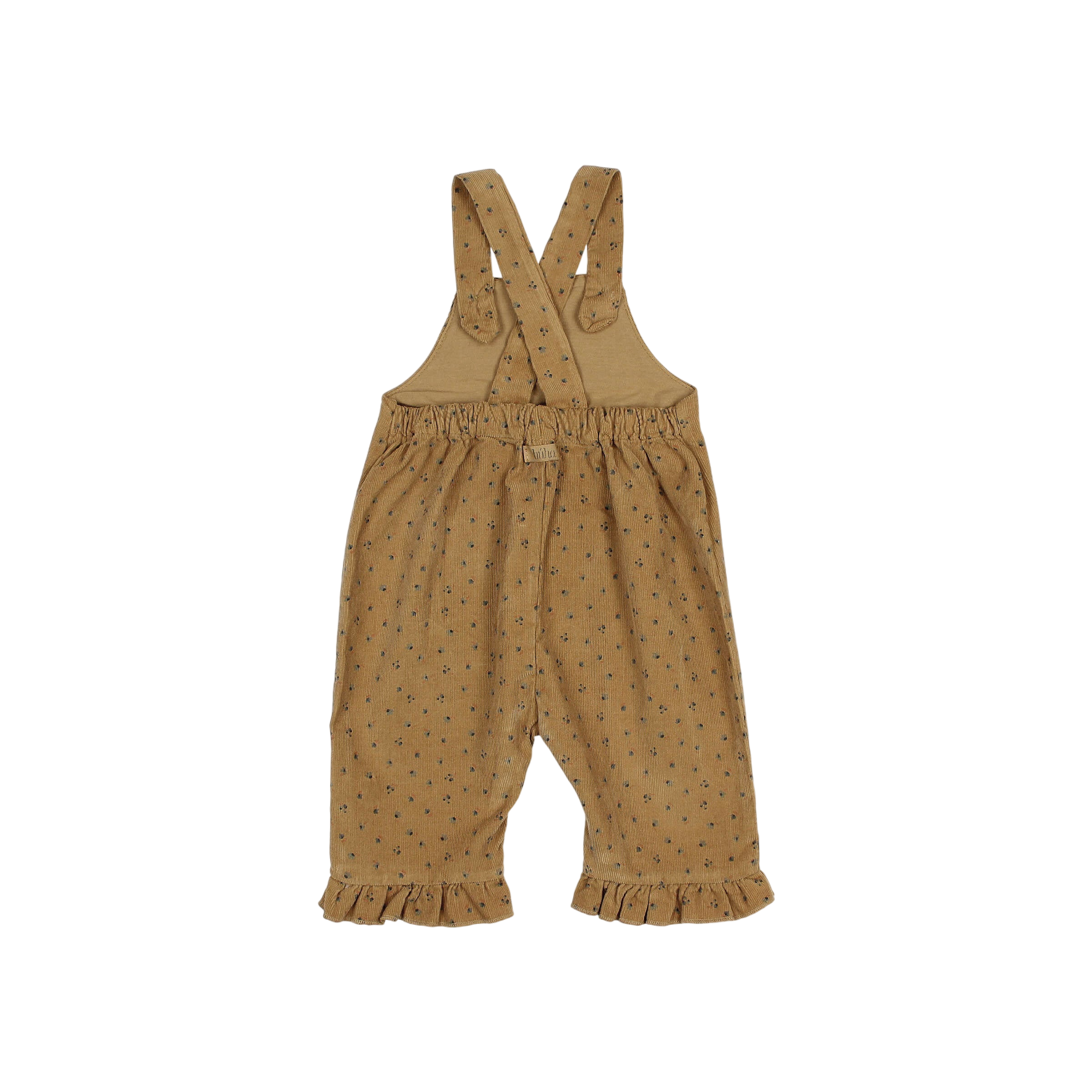 Salopette bébé automne Ocre