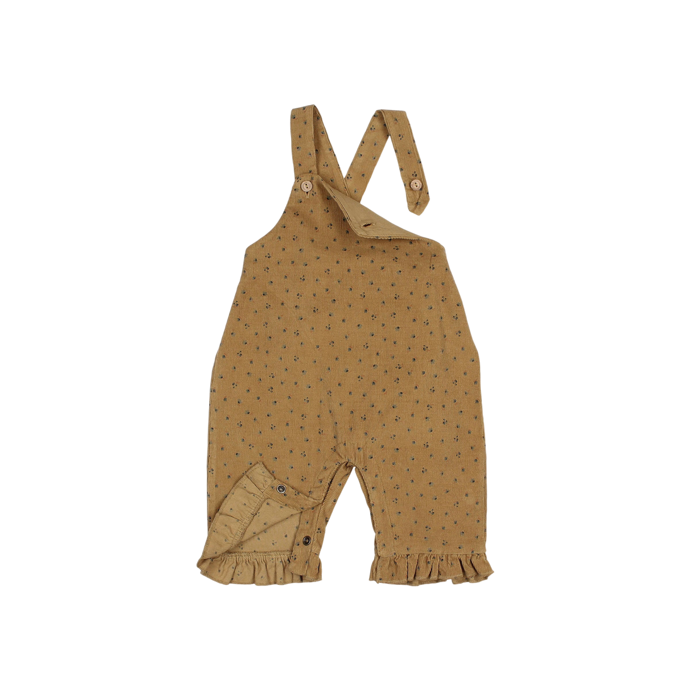 Salopette bébé automne Ocre