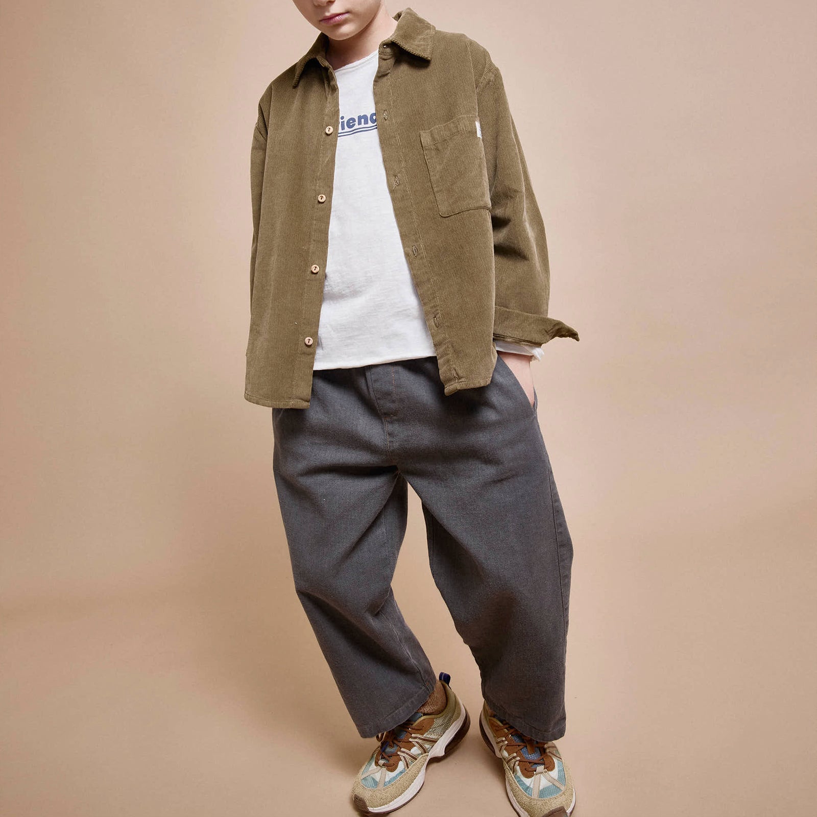 Hosen Denim Grey Denim