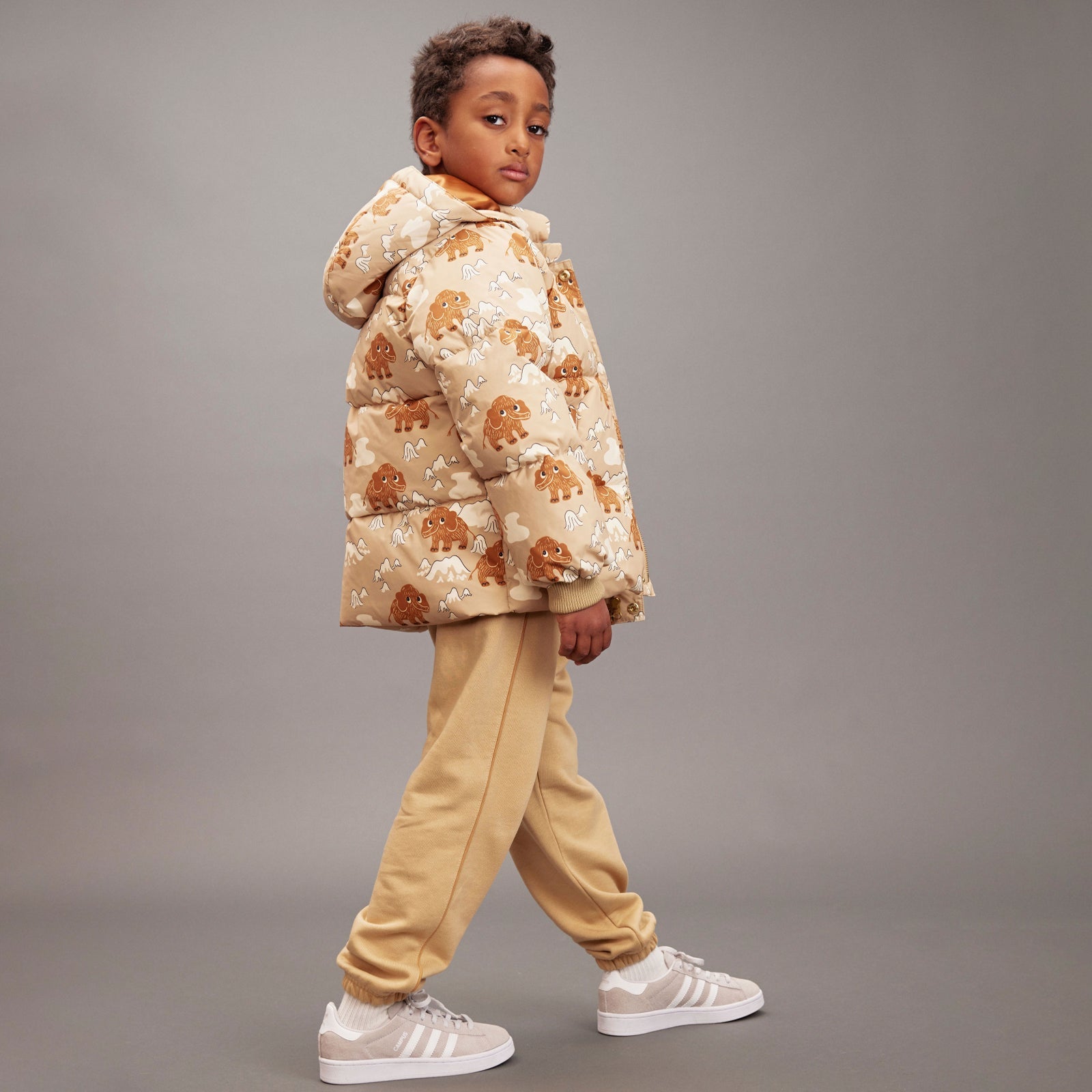 Winterjacke Mammoths Beige