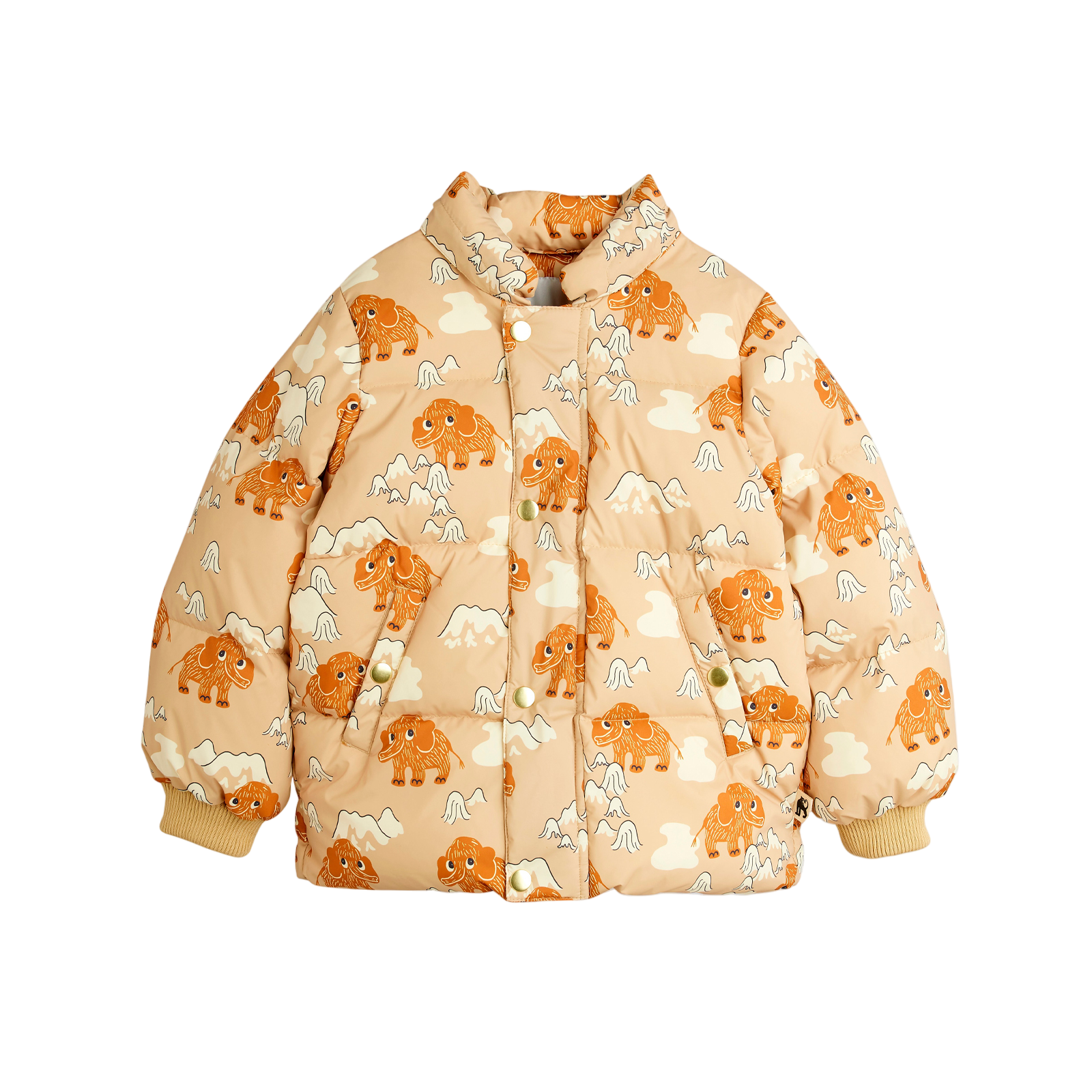 Winterjacke Mammoths Beige