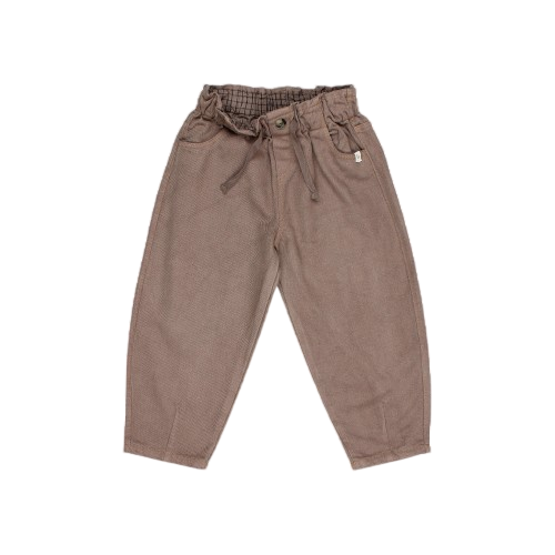 Pantalon sergé taupe