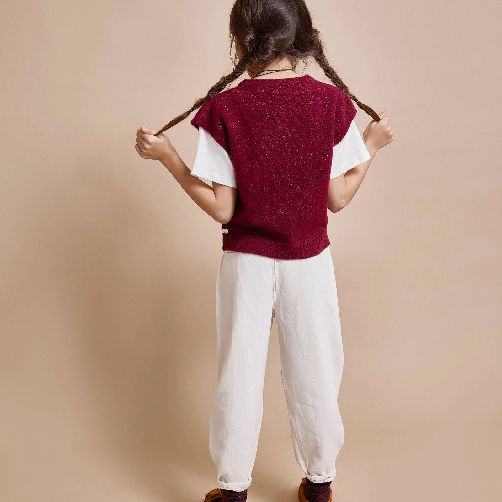 Pantalon sergé Ivory