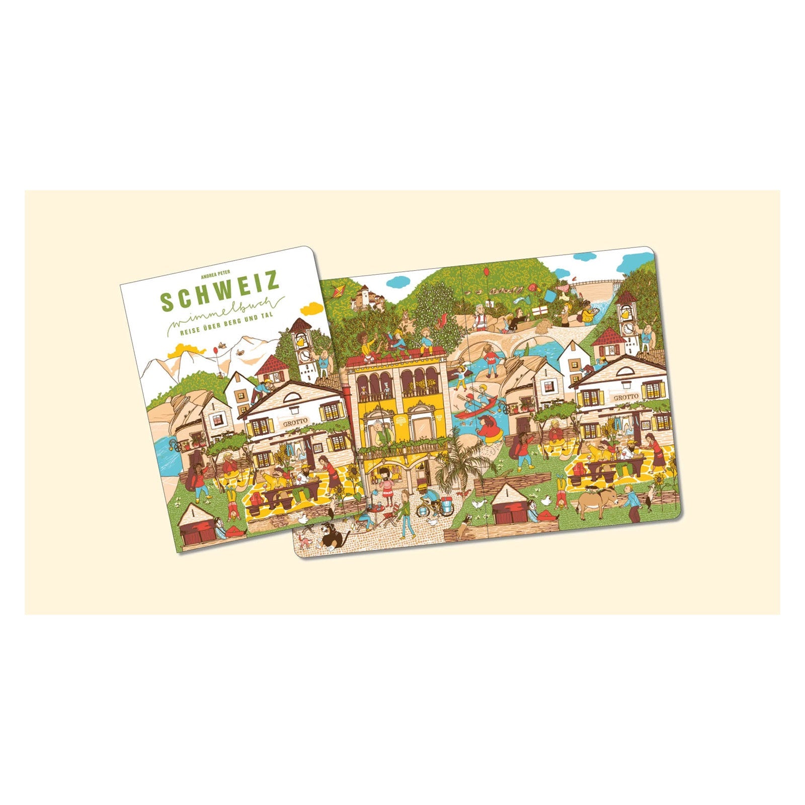 Das Schweiz Wimmelbuch