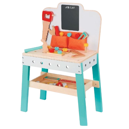Spielba workbench with lots of accessories