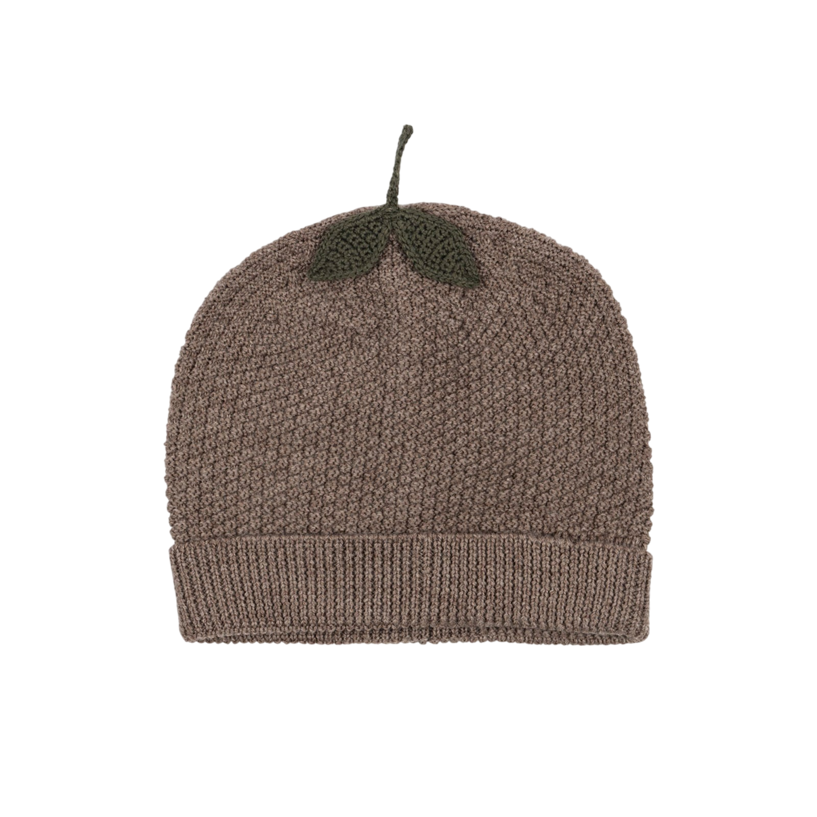 Beanie Fruity Bunny Brown Melange