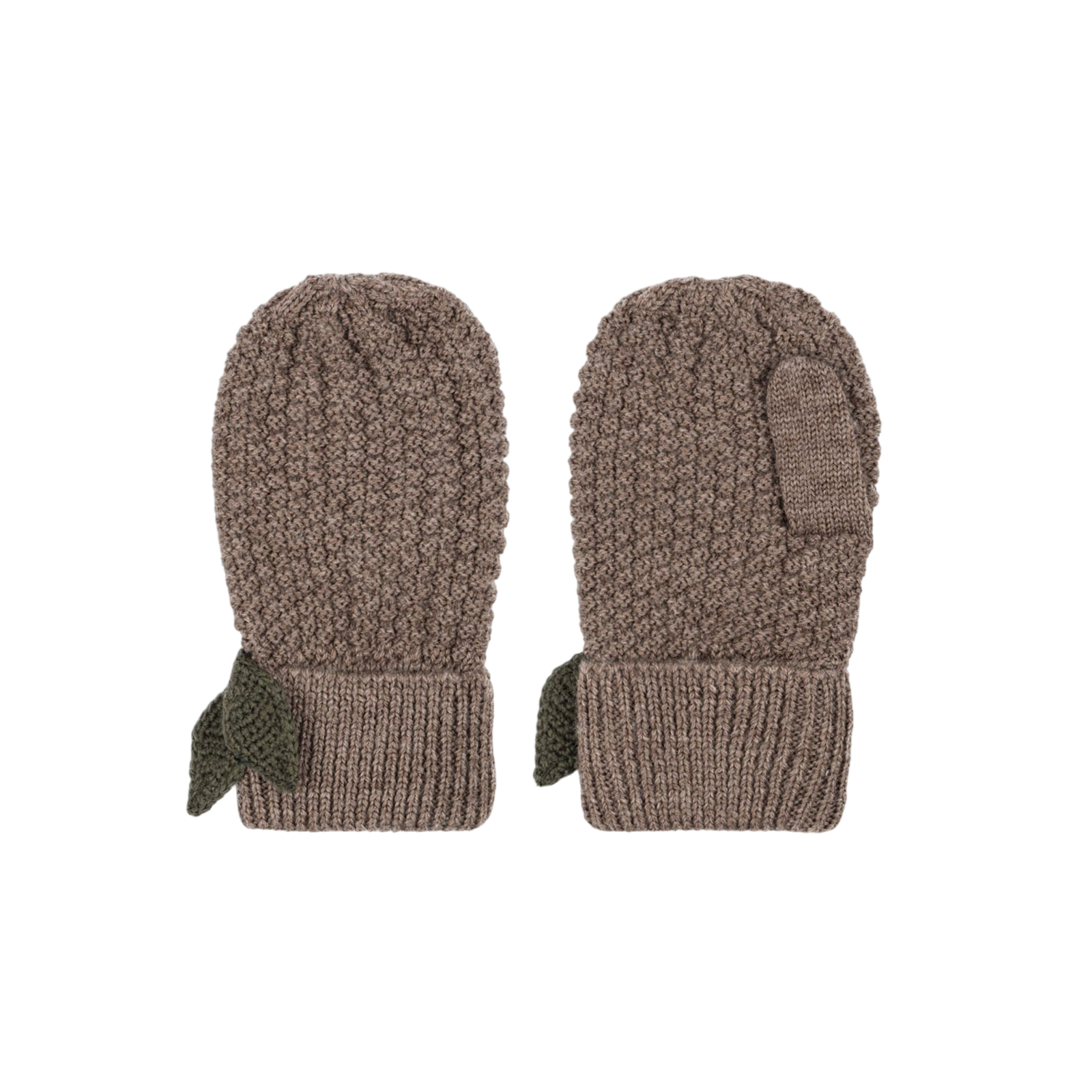 Mittens Fruity Bunny Brown Melange