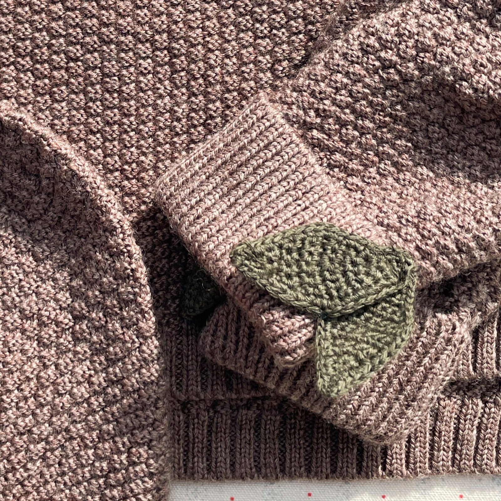 Mittens Fruity Bunny Brown Melange