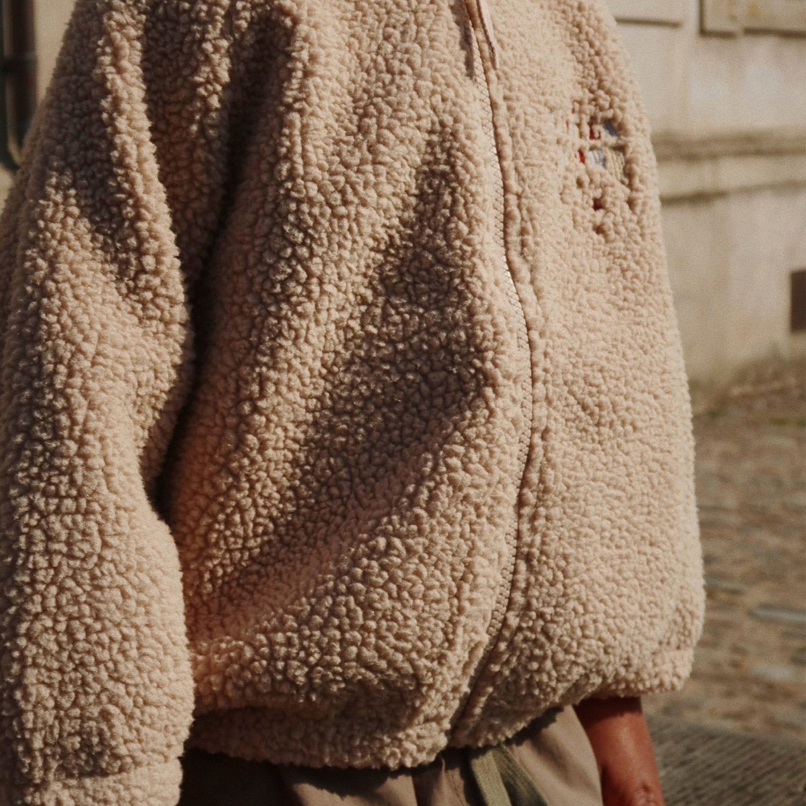 Bomberjacke Jazz Teddy Oxford Tan