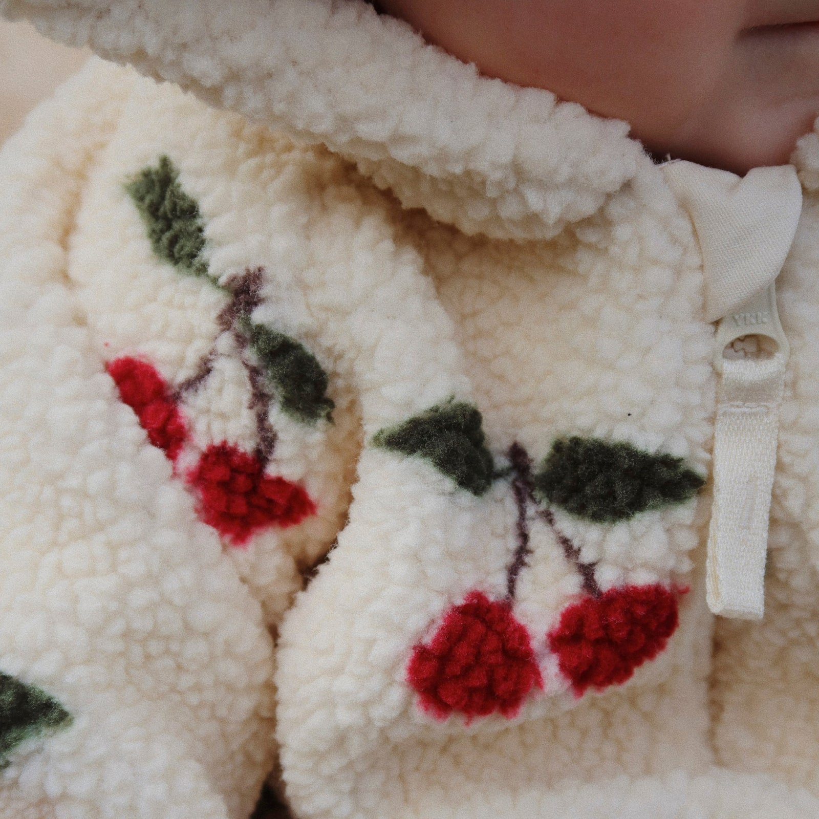 Combinaison bébé Jody Teddy Ma Grande Cerise