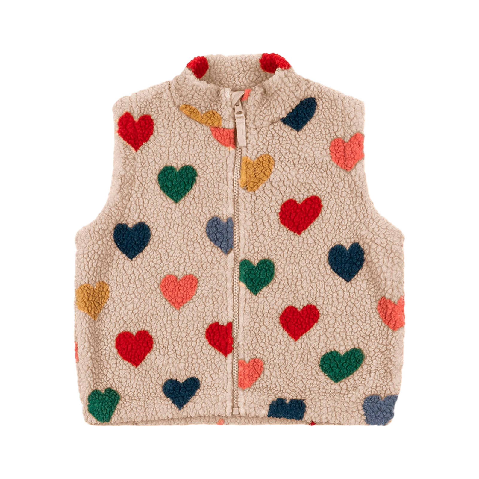 Vest Jody Teddy Bon Coeur Coloré