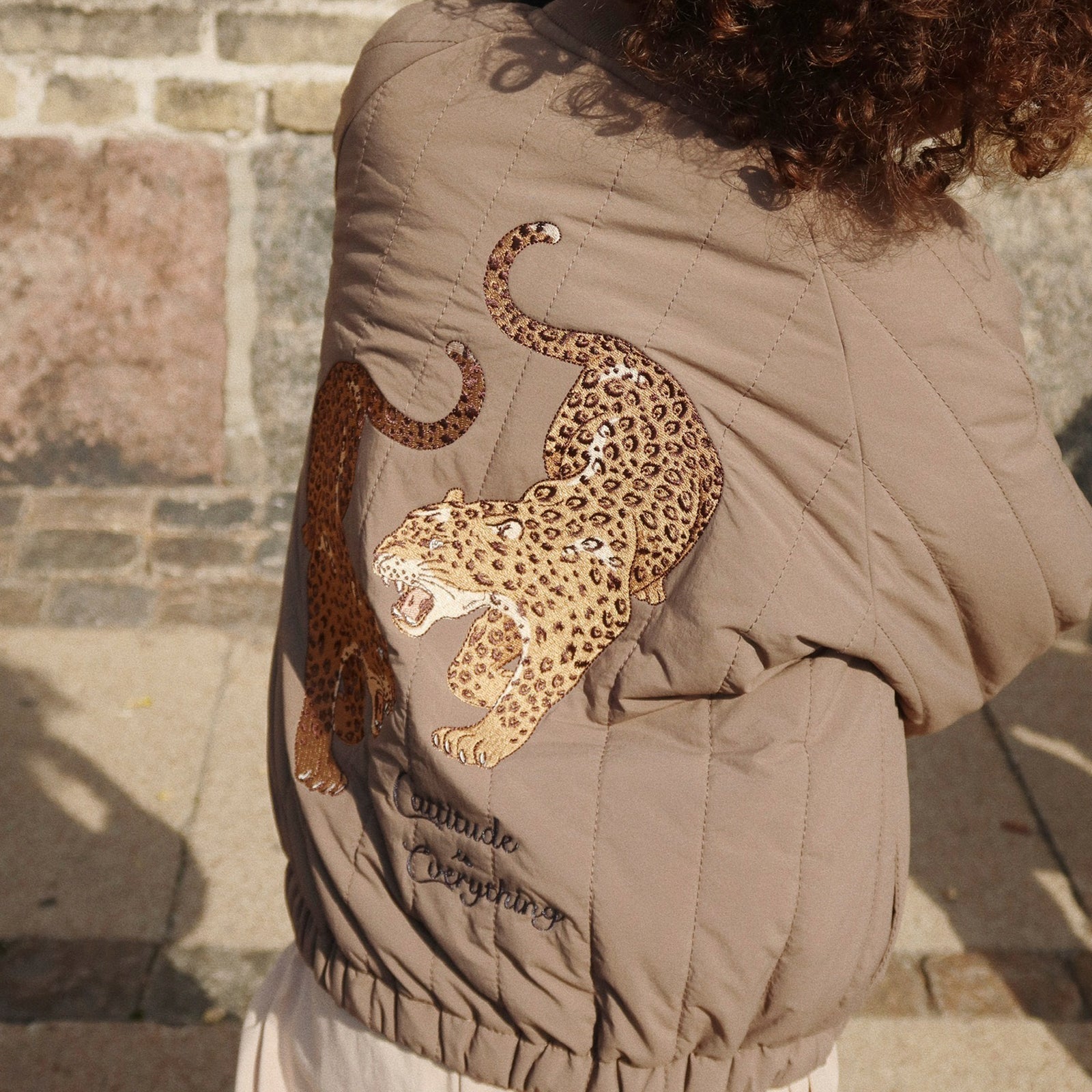 Juno Walnut Bomber Jacket