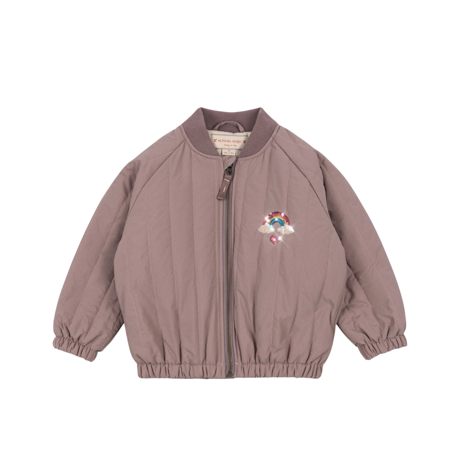 Veste bomber Juno Sequin Twilight Mauve