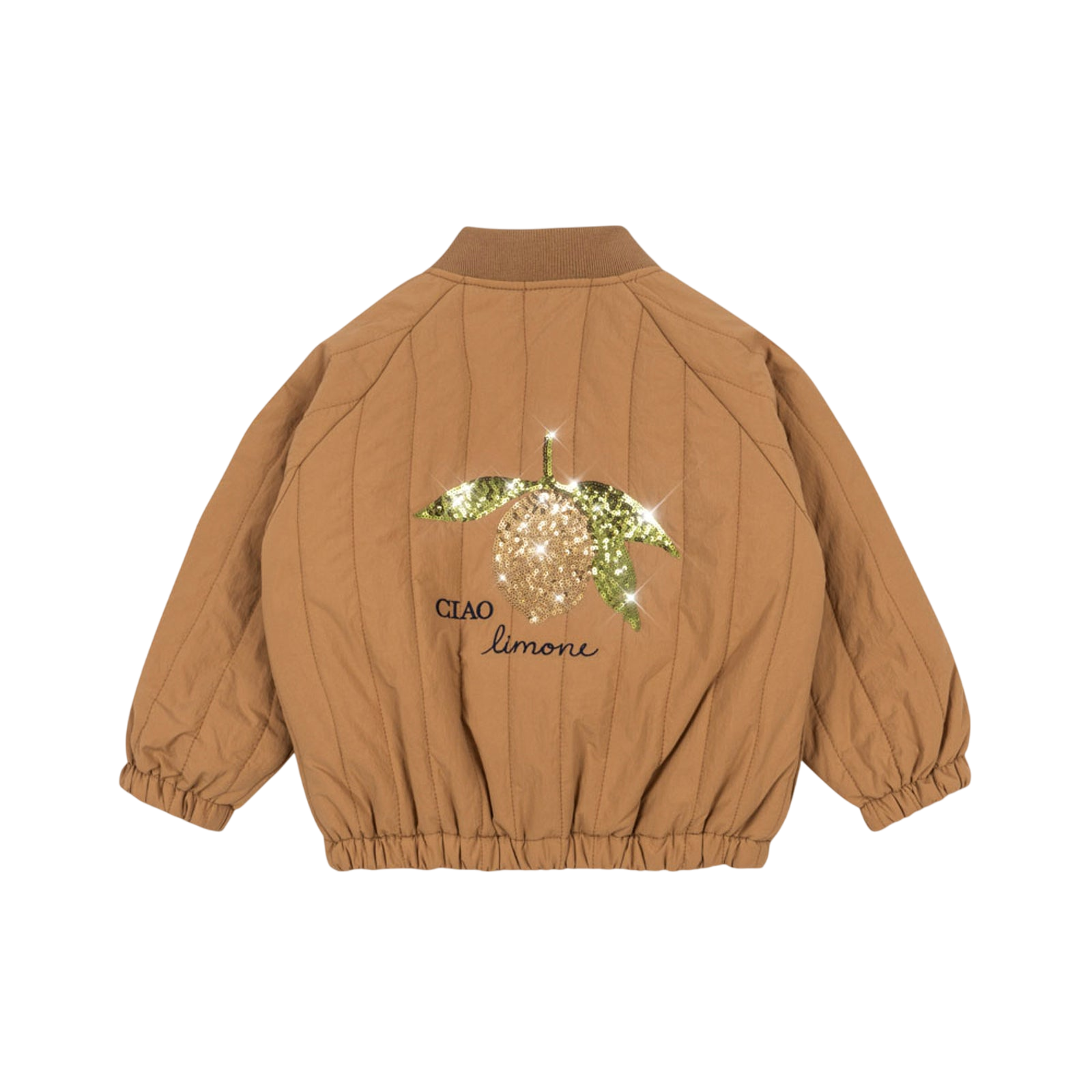 Bomberjacke Juno Sequin Tobacco Brown