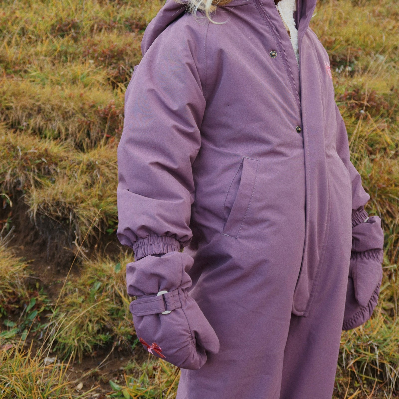 Fäustlinge Nohr Snow Solid Hortensia