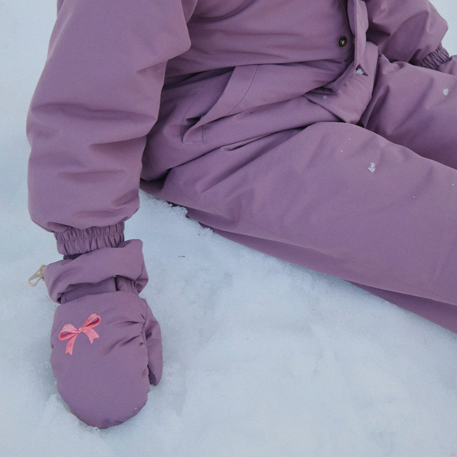 Fäustlinge Nohr Snow Solid Hortensia