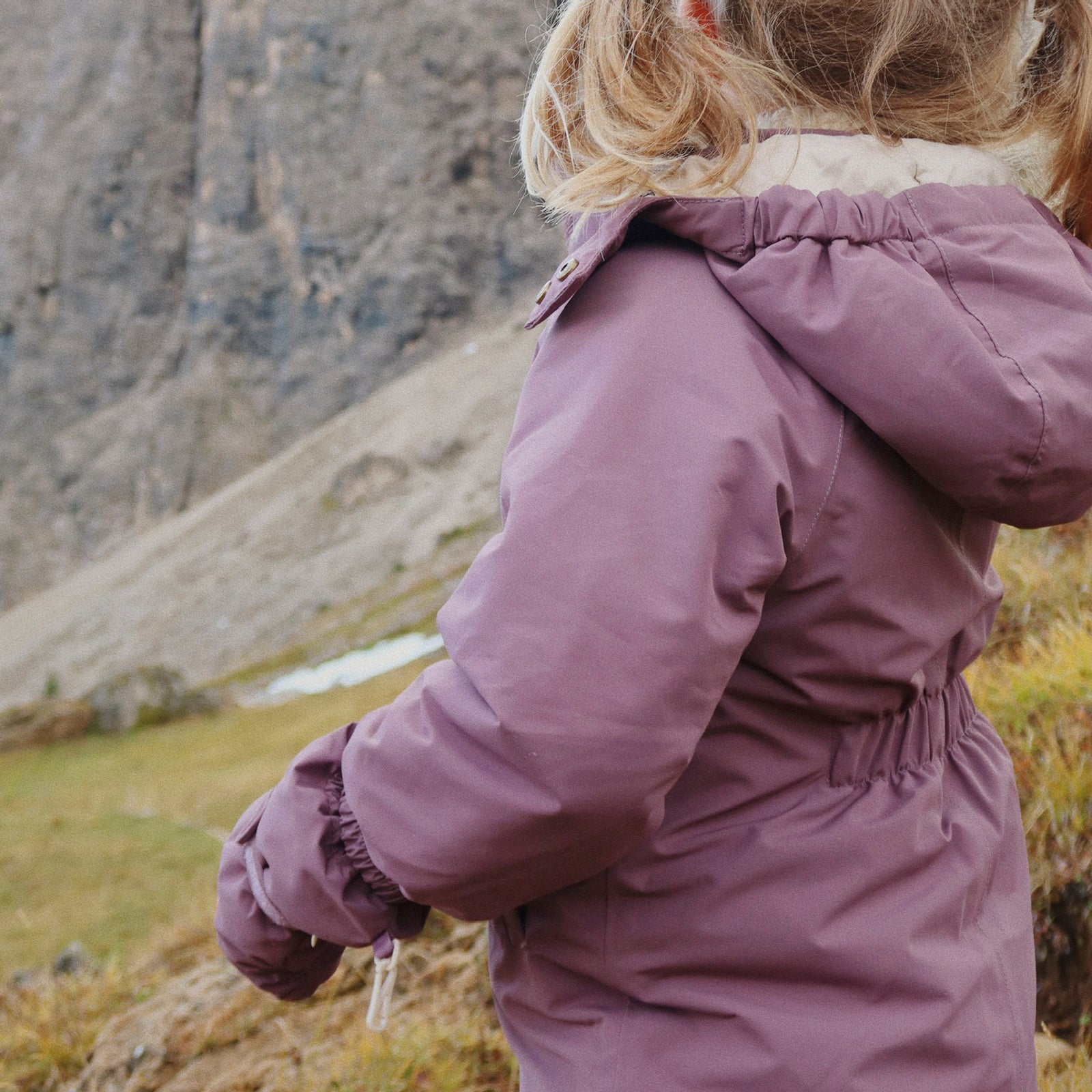 Ski overall Nohr Solid Hortensia