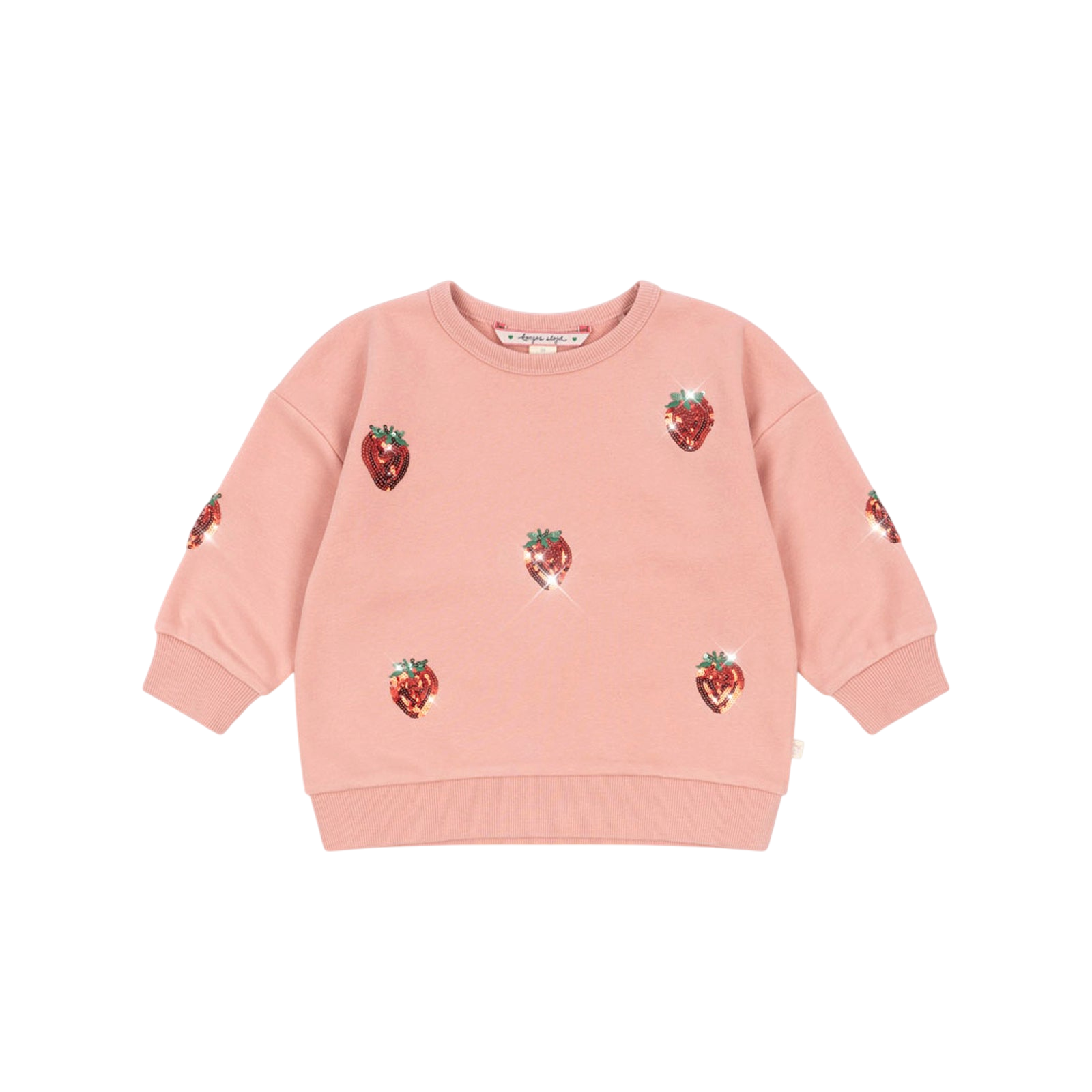 Sweatshirt Lou Sequin Mellow Rose
