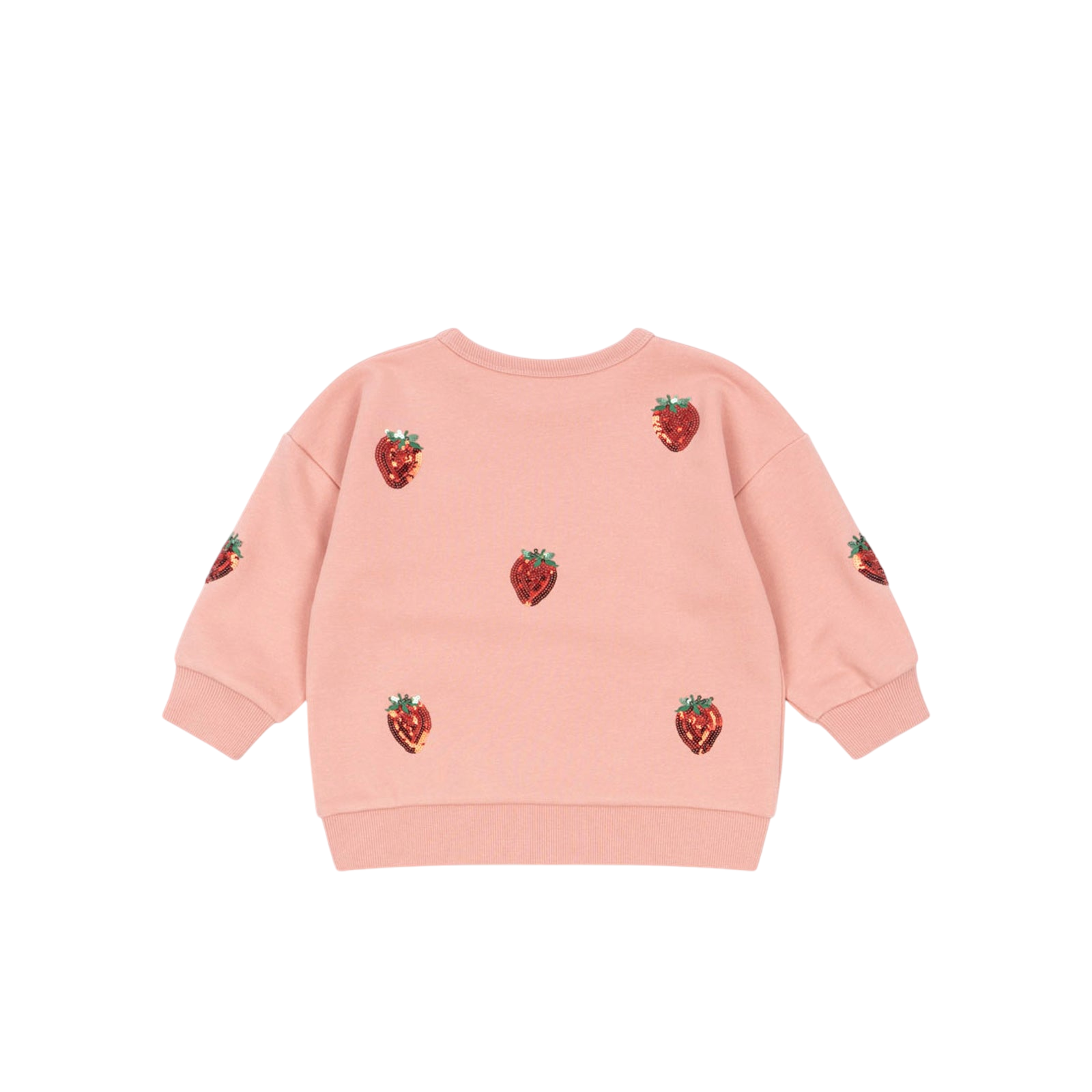 Sweat-shirt Lou Sequin Mellow Rose