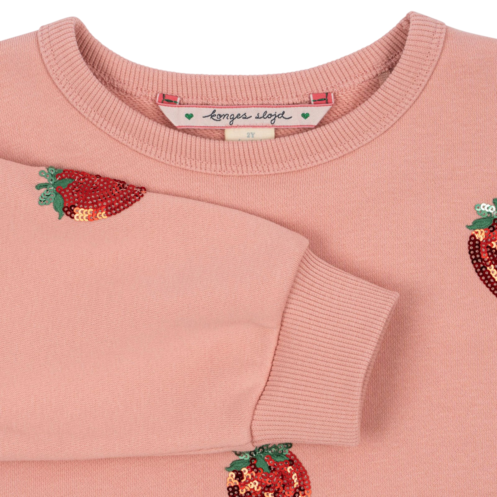 Sweat-shirt Lou Sequin Mellow Rose