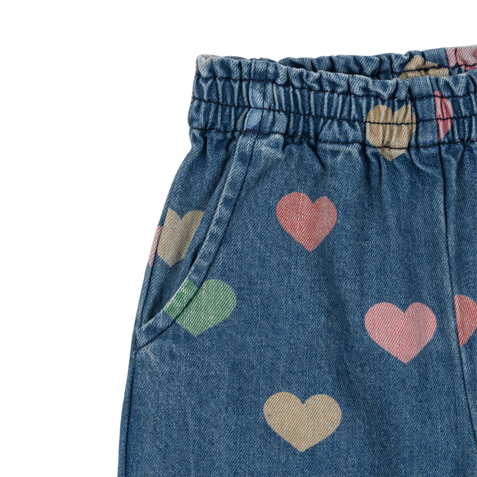 Jeans Magot Bon Coeur Coloré