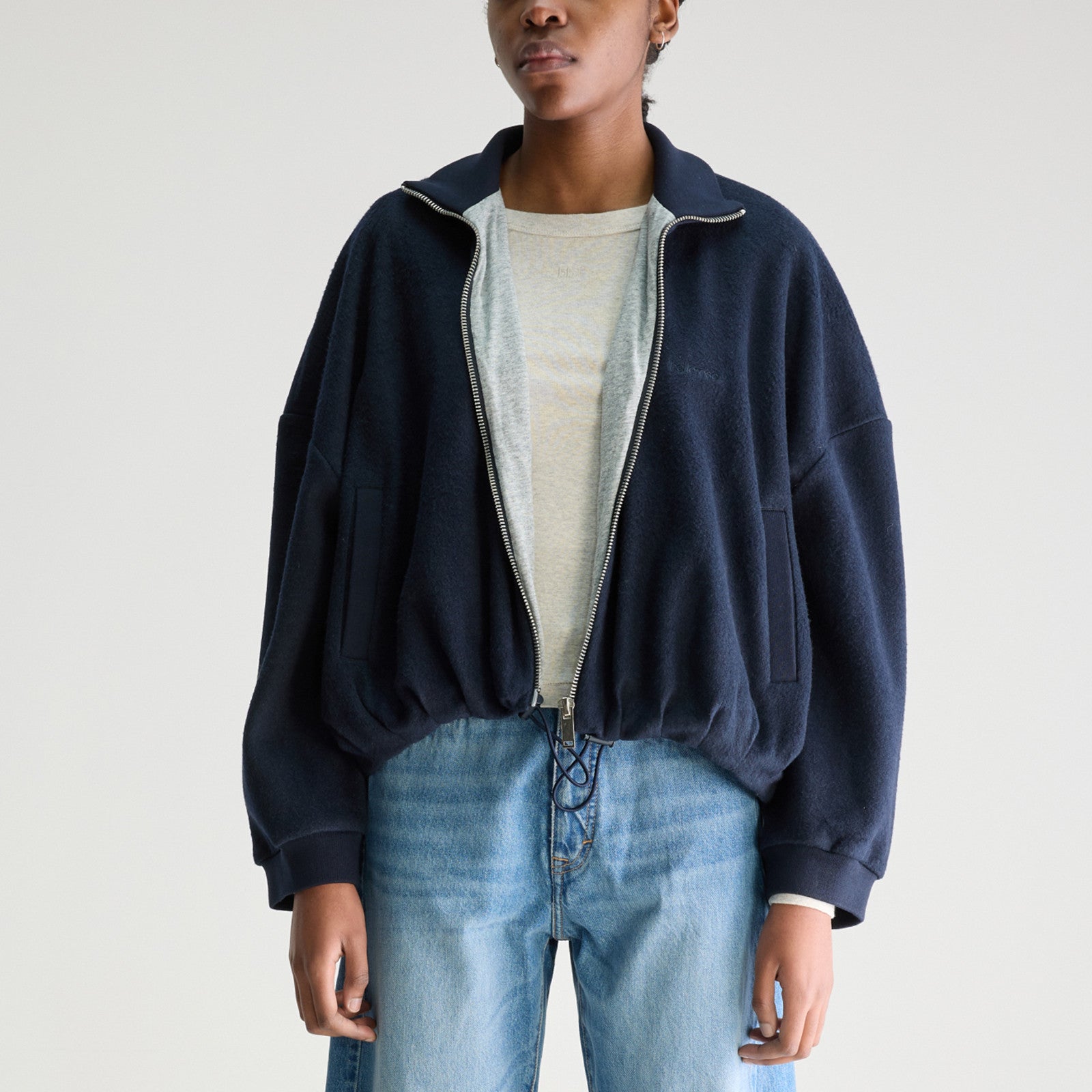 Sweatshirt jacket Tallis52 Navy