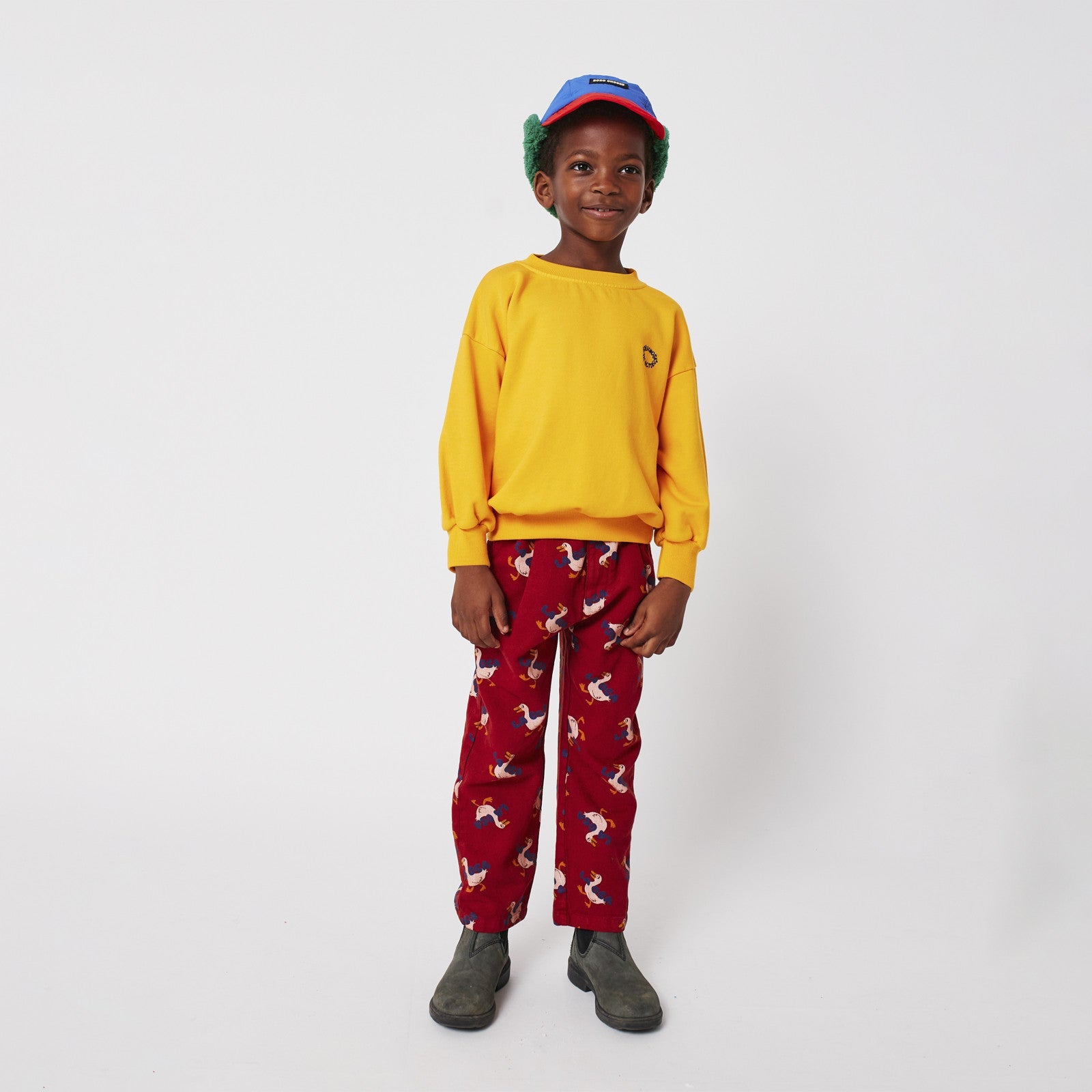 Cap Winter Bobo Choses Color Block Multicolor