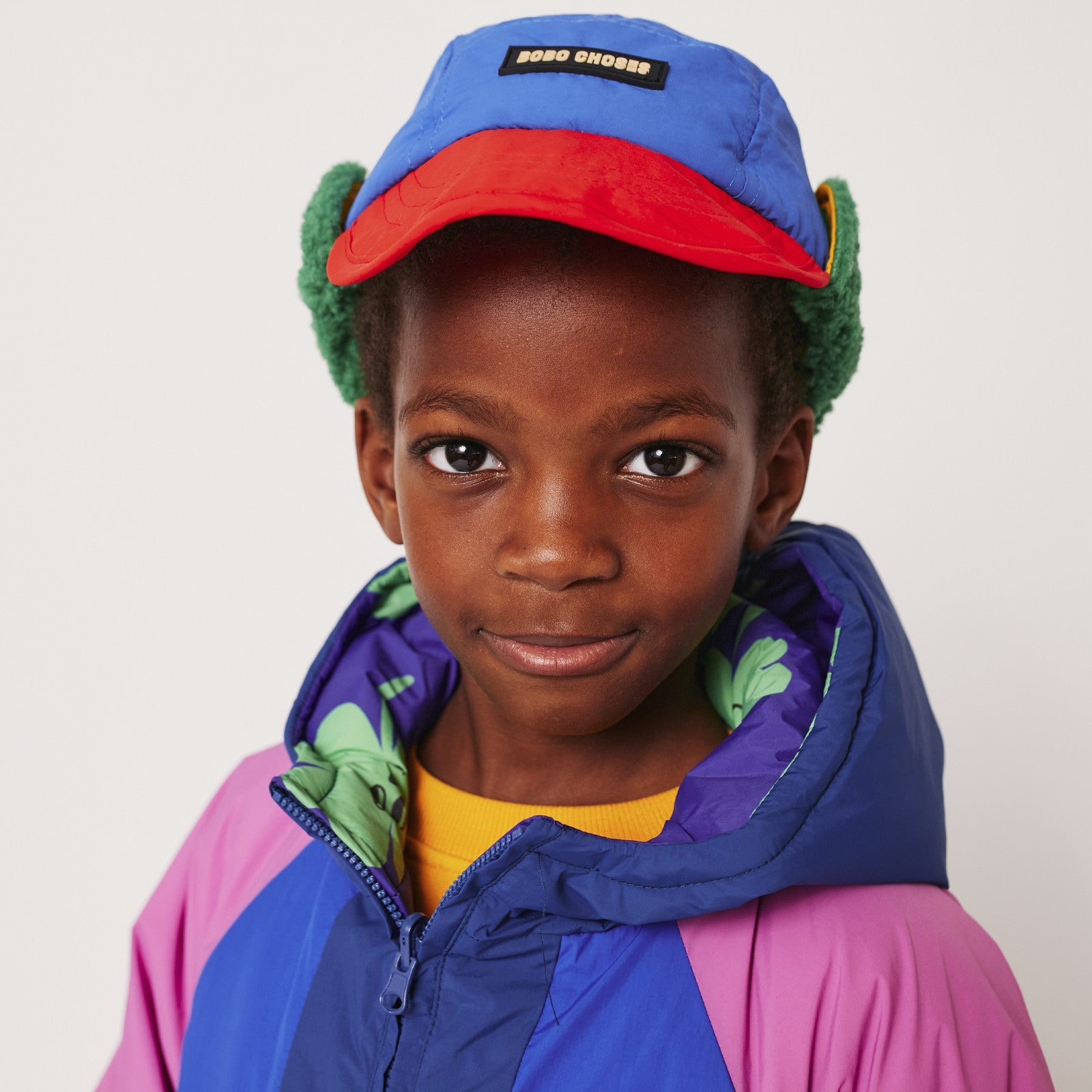 Cap Winter Bobo Choses Color Block Multicolor