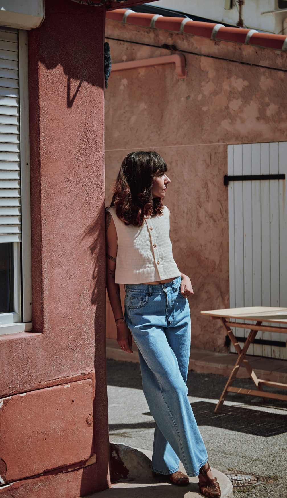 Adult Jeans Bergenie Light Blue