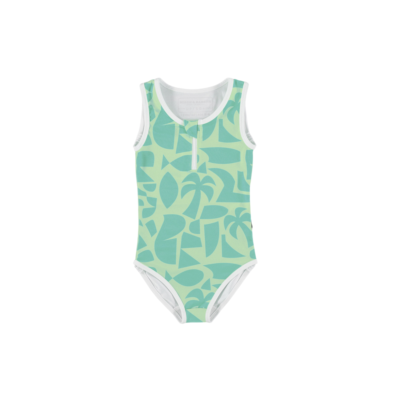 Badeanzug UPF 50+ Beach Comber Pistache