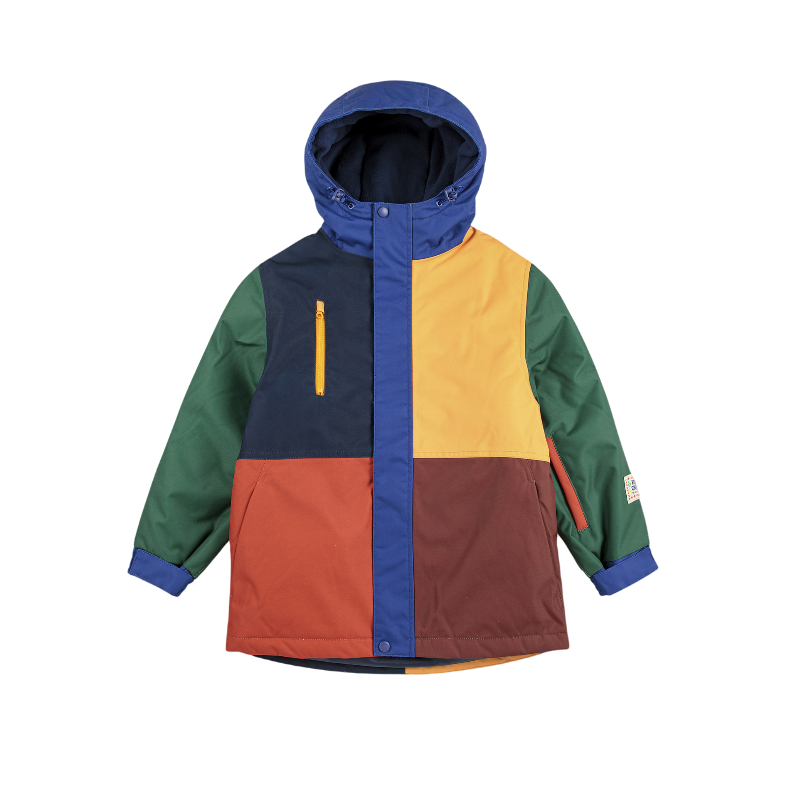 Bobo Choses Color Block Multicolor winter jacket