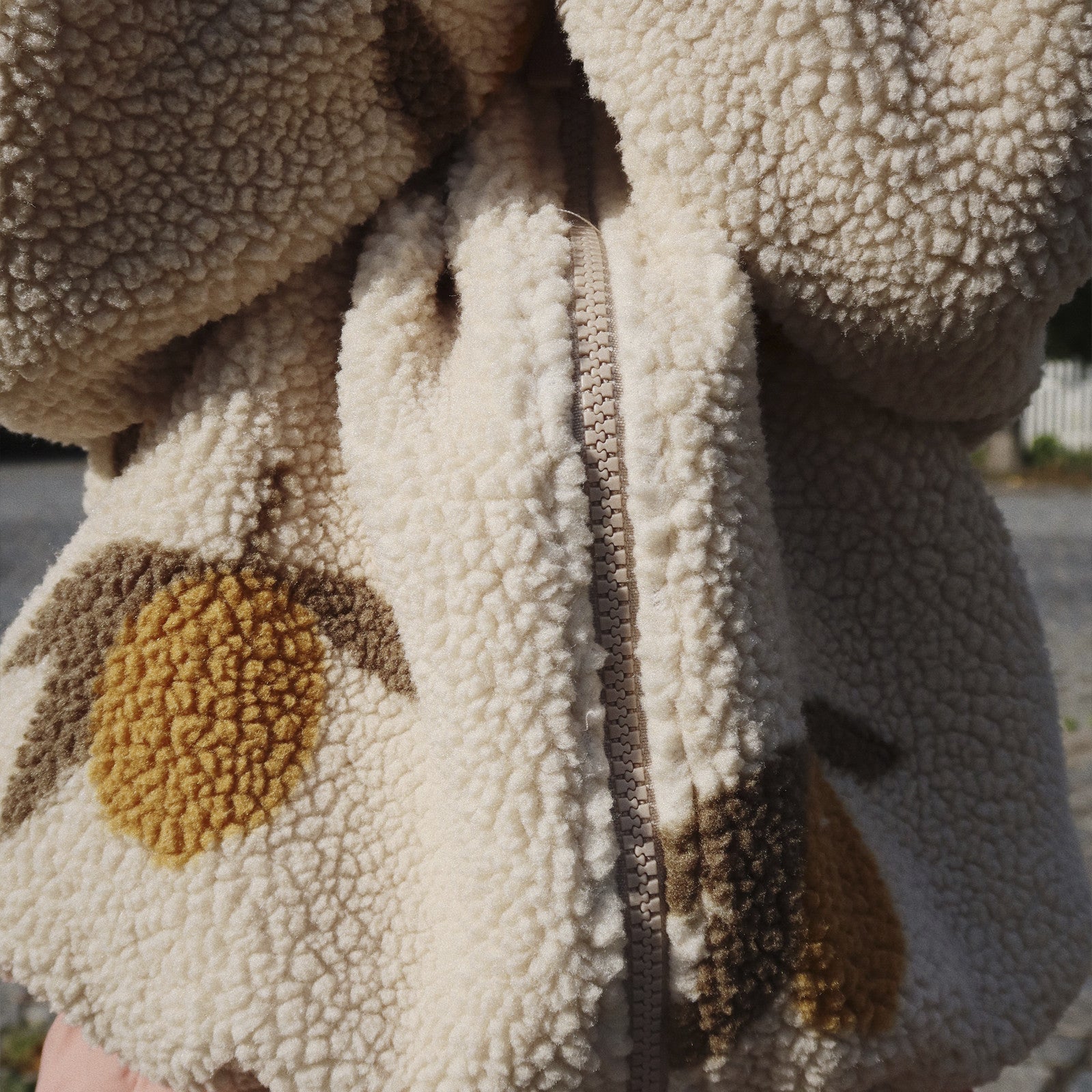 Jacket Jody Teddy Mon Grand Citron