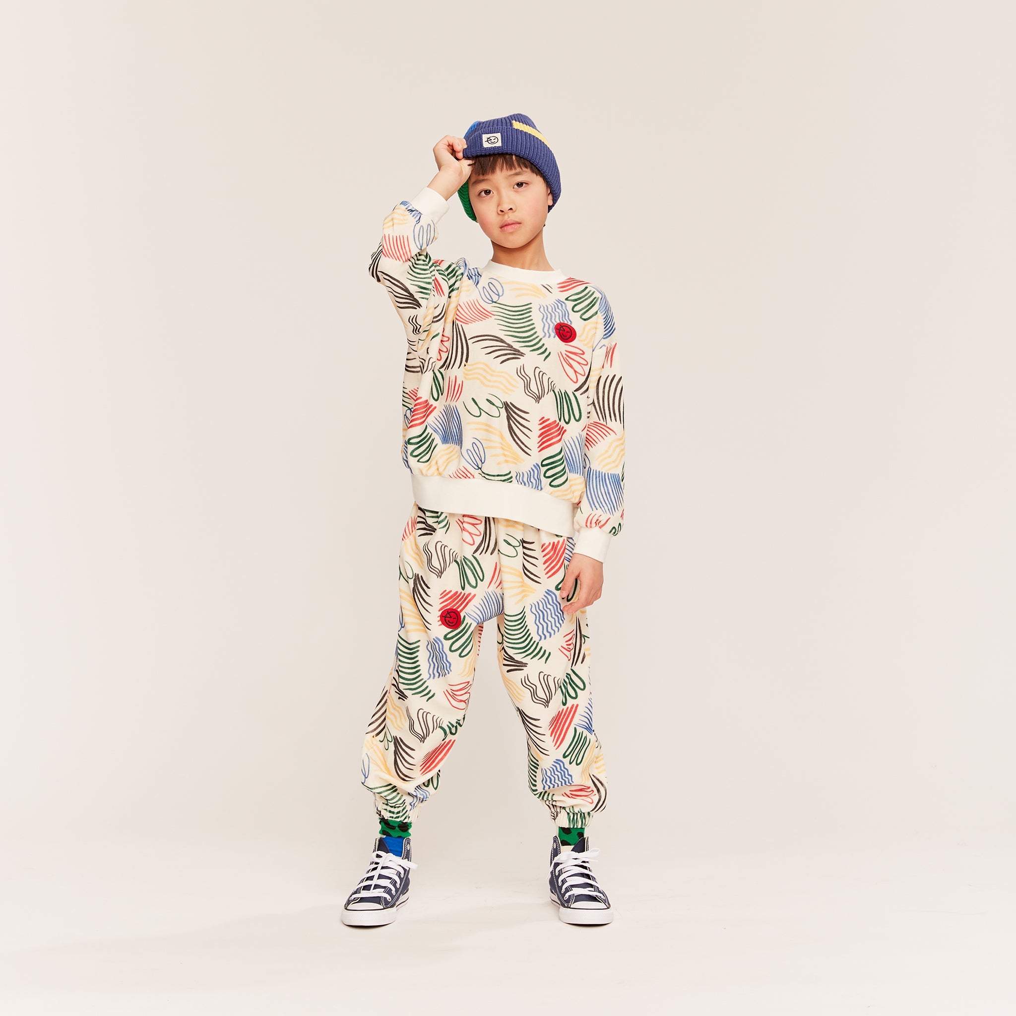 Sweatshirt Allegro Allegro Ecru