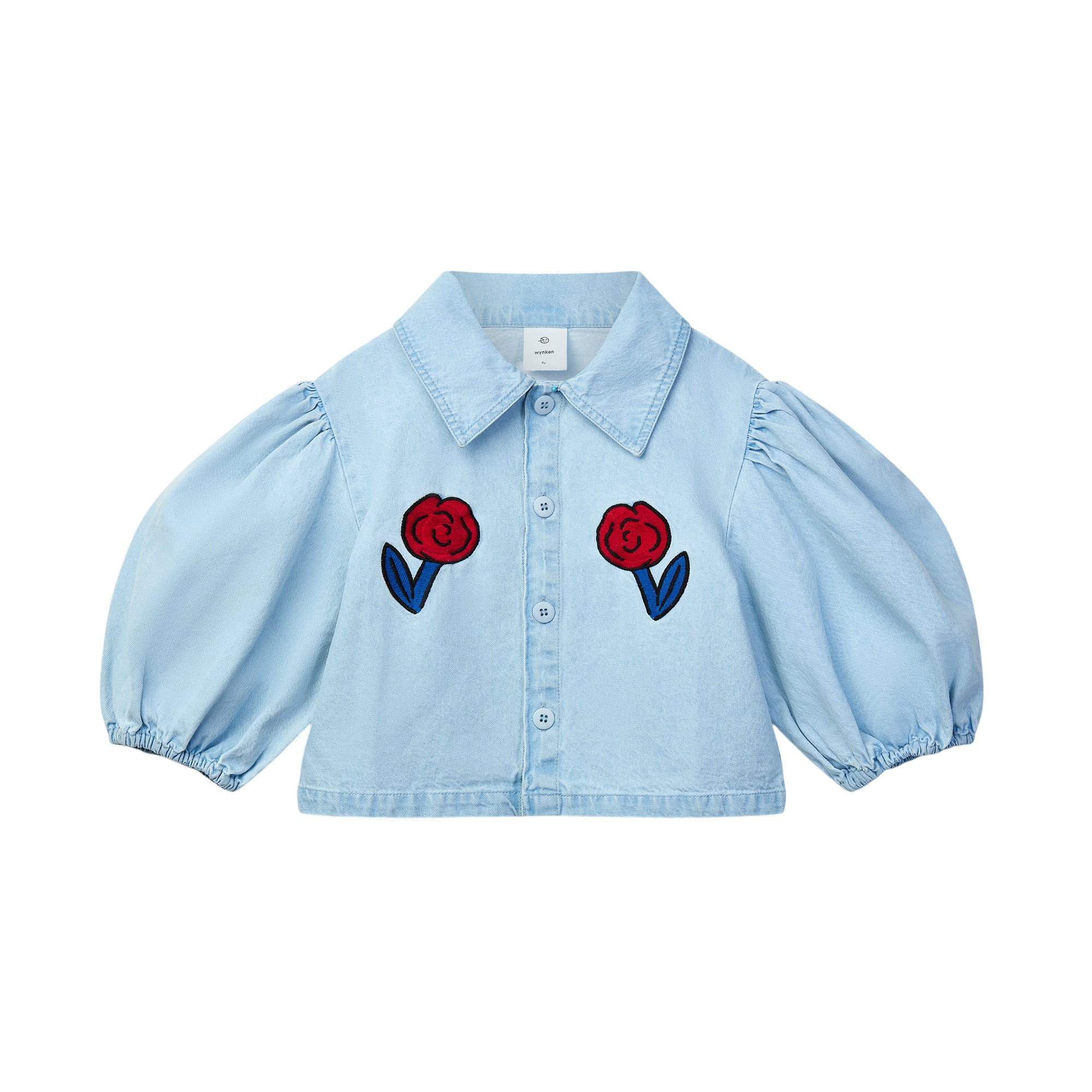 Bluse Annka Bolero Pale Bleached Wash