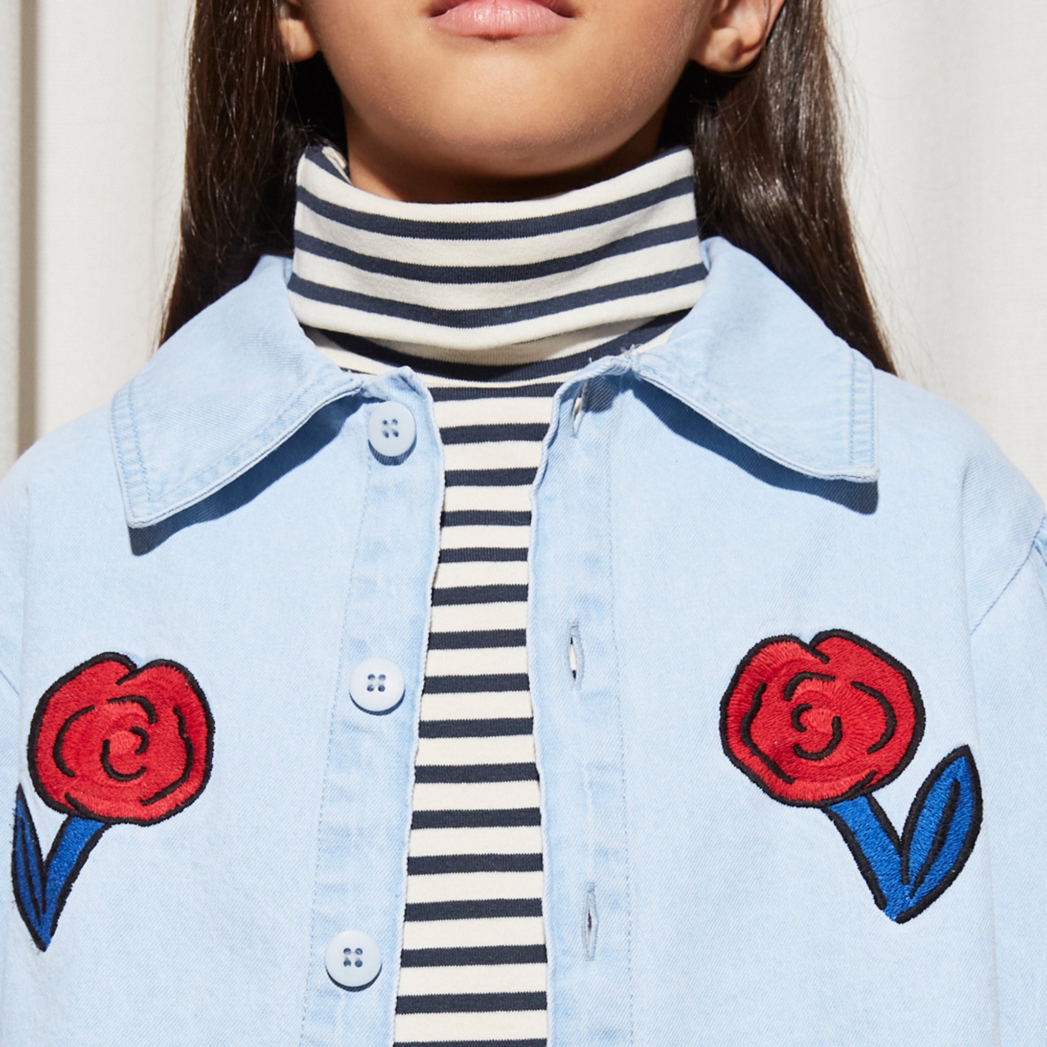 Blouse Annka Bolero Pale Bleached Wash