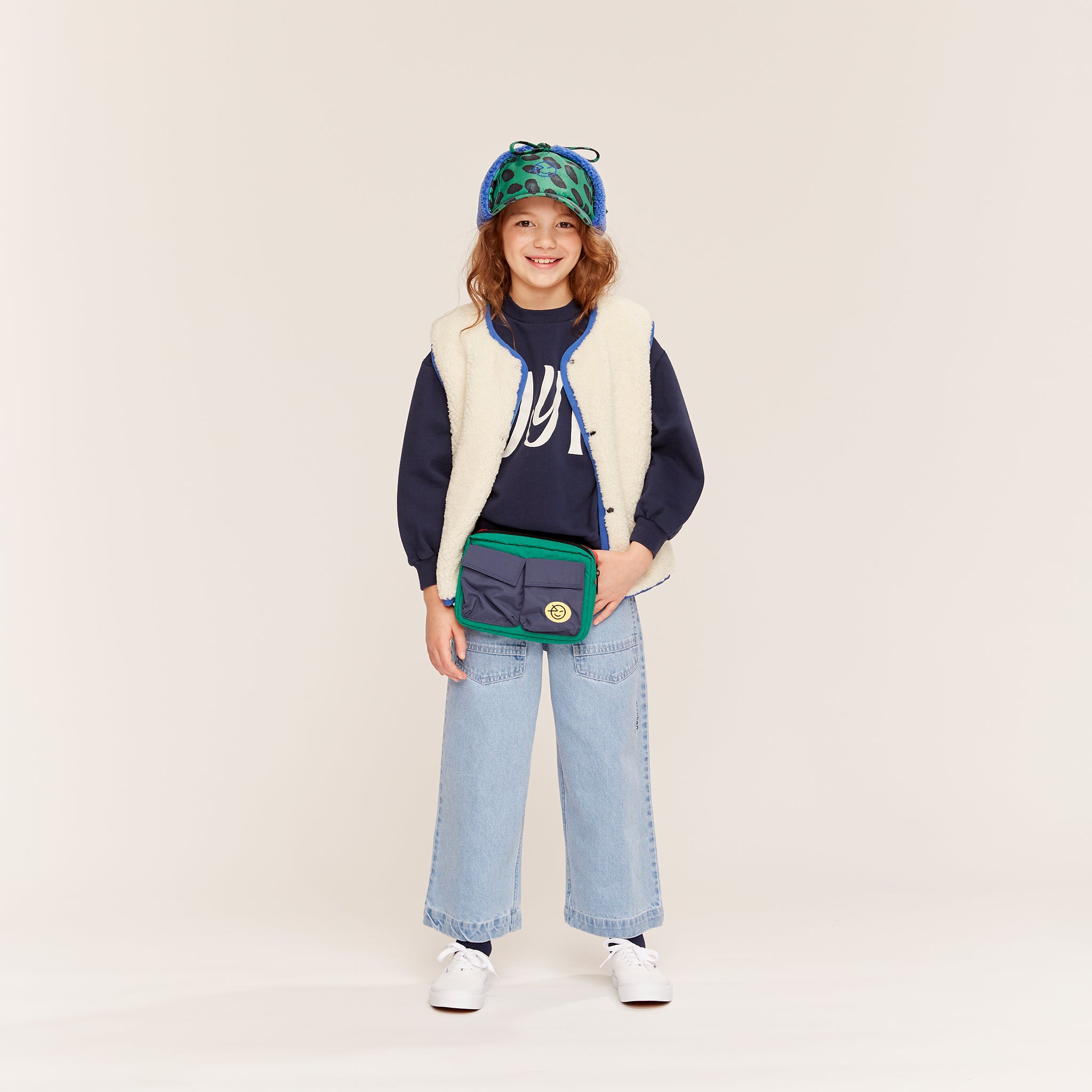 Cap Beau Deerstalker True Blue Python Green