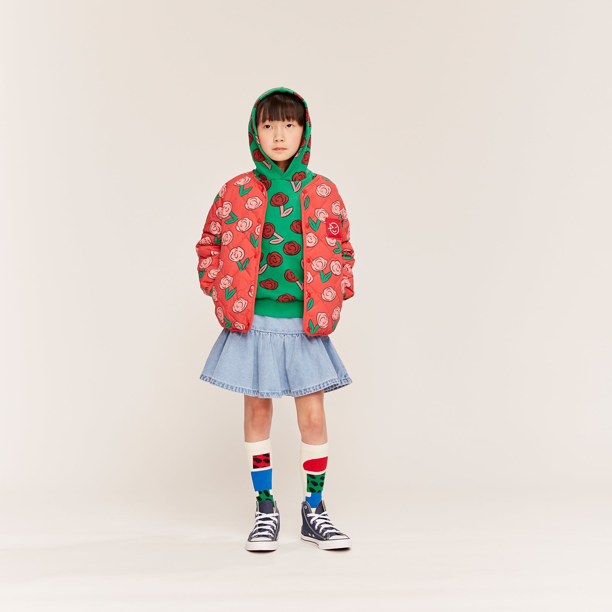 Rock Cloud Mid Wash Denim