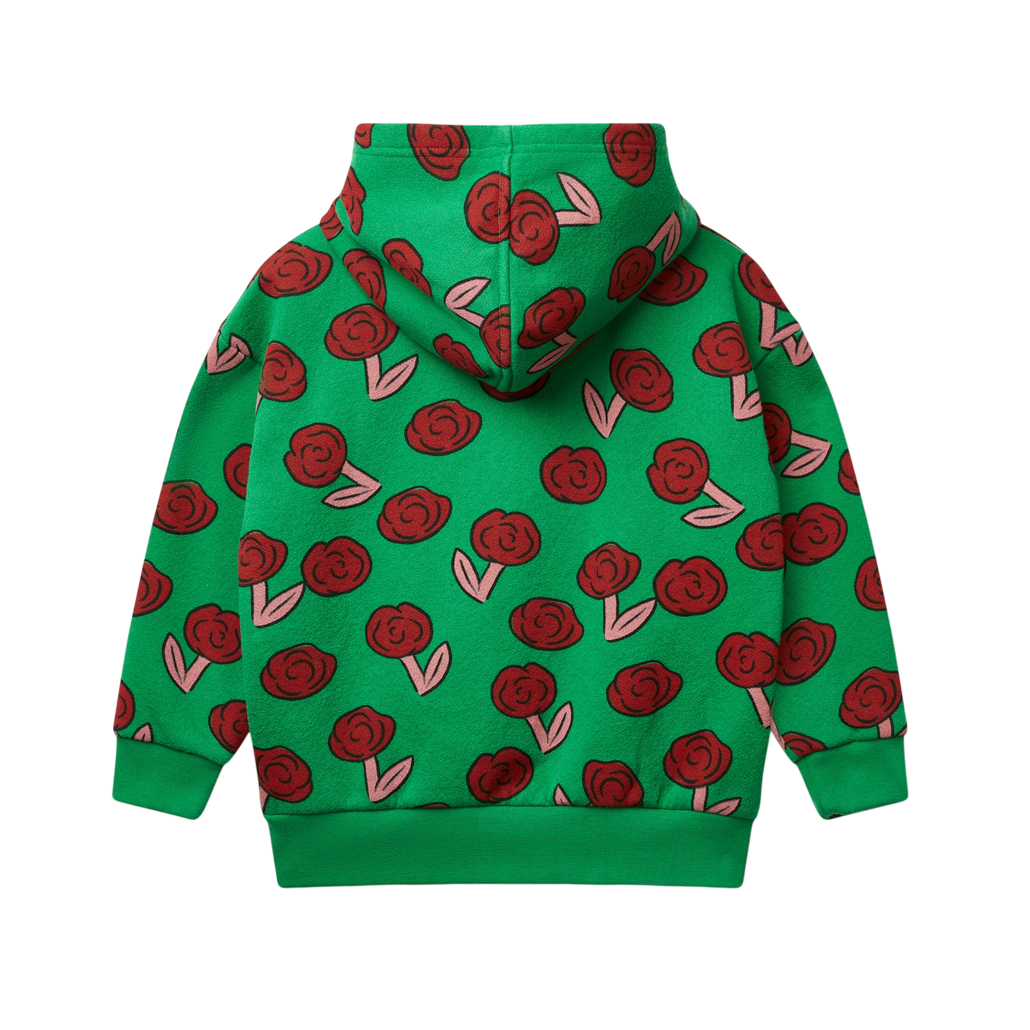 Sweat à capuche Dancing Dahlia Python Green