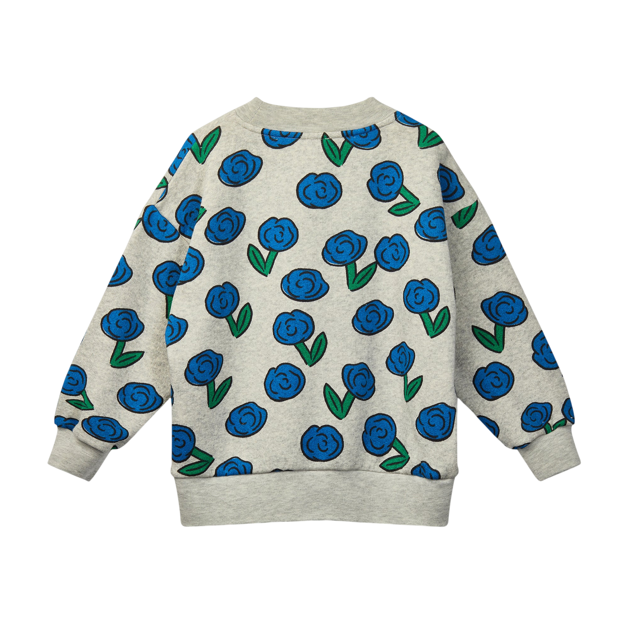 Sweat-shirt Dancing Dahlia Grey Melange