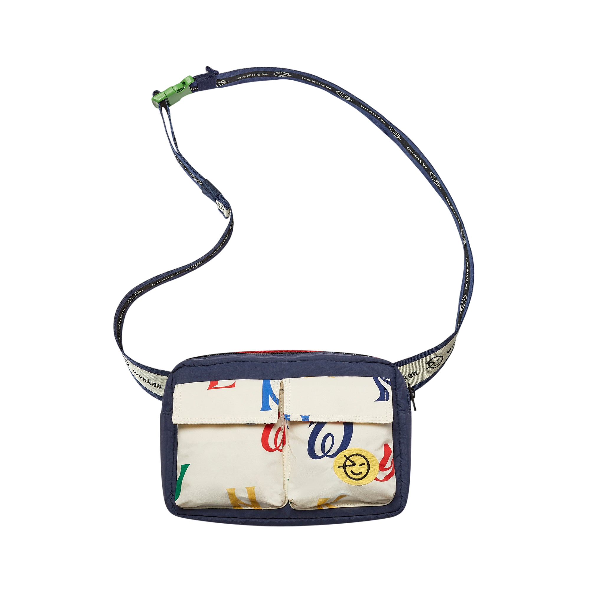 Handtasche Duo Pocket Ecru Multi