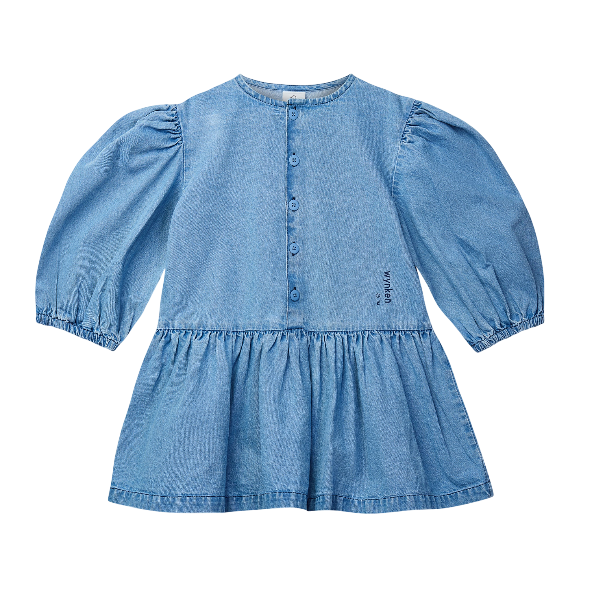 Bravo Denim Mid Wash Denim Dress