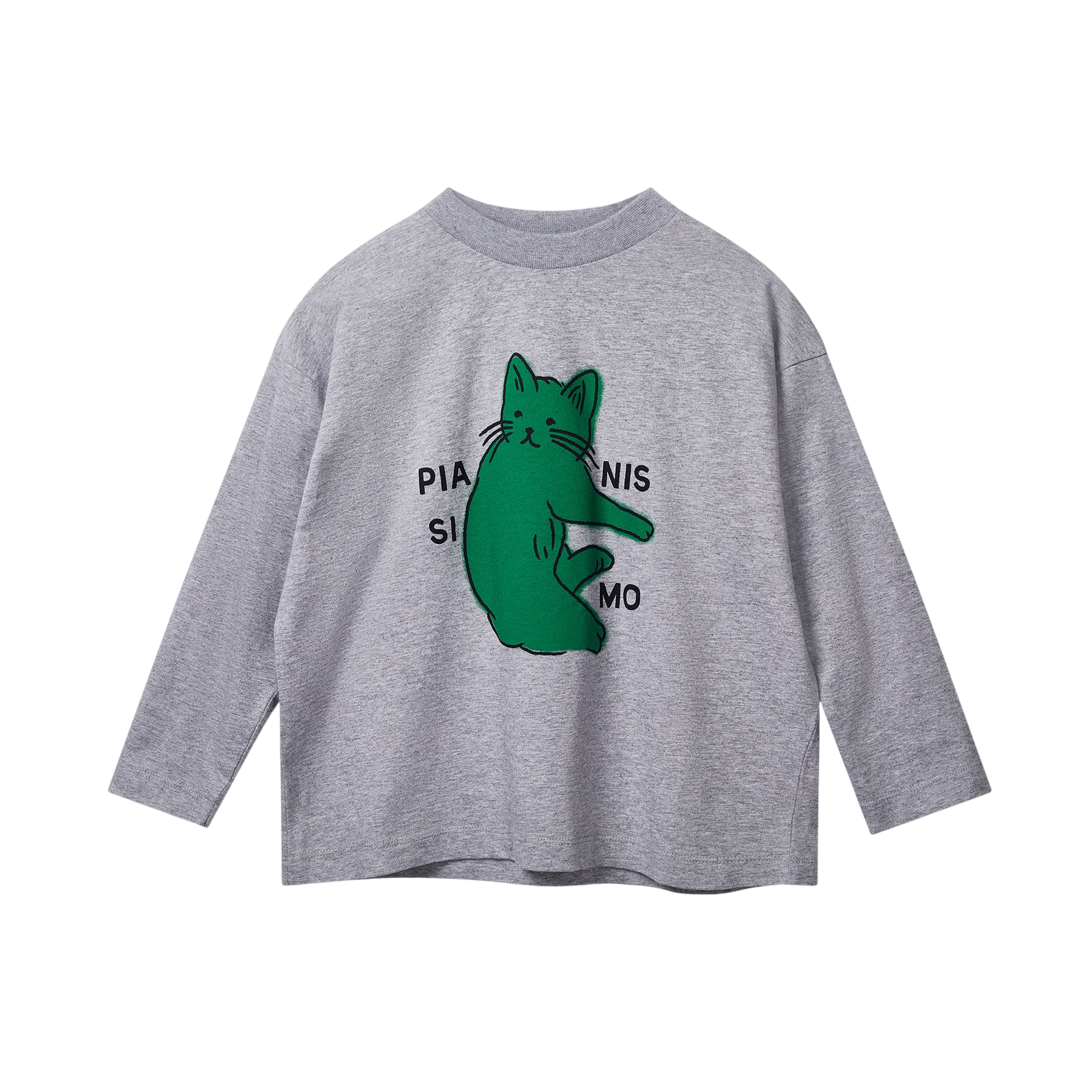 Langarmshirt Kukka Grey Melange