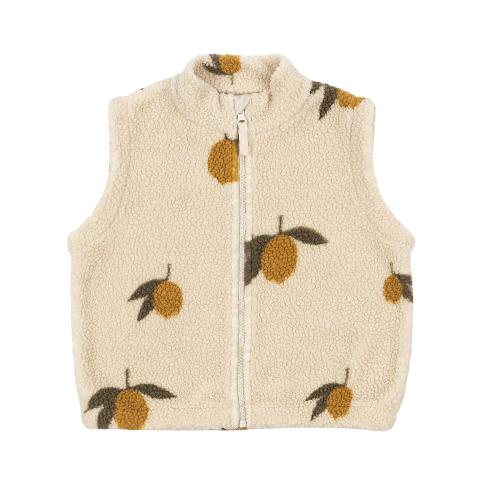 Weste Jody Teddy Mon Grand Citron