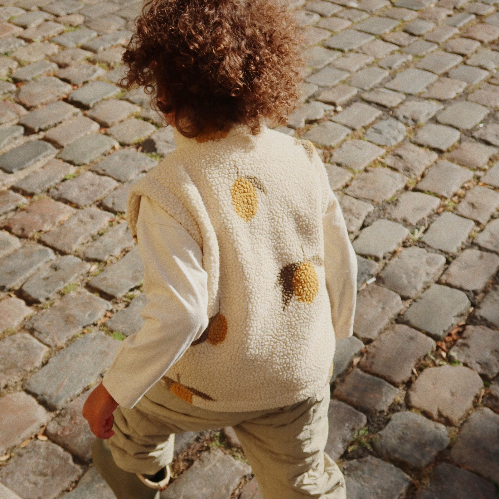 Gilet Jody Teddy Mon Grand Citron