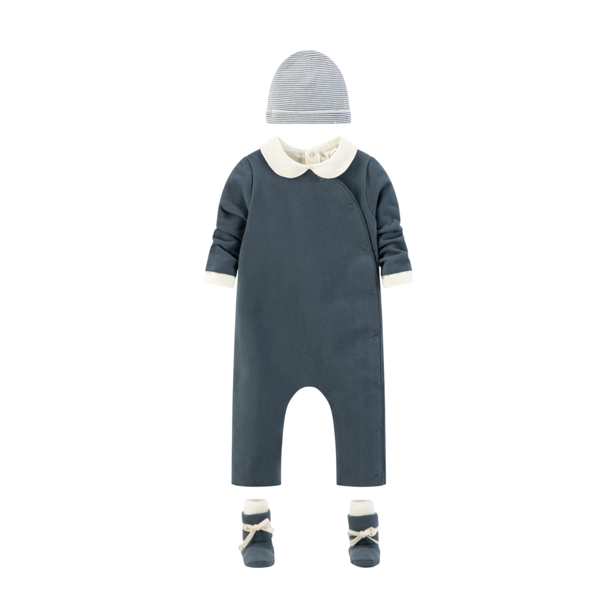 Combinaison bébé New Fit Blue Grey