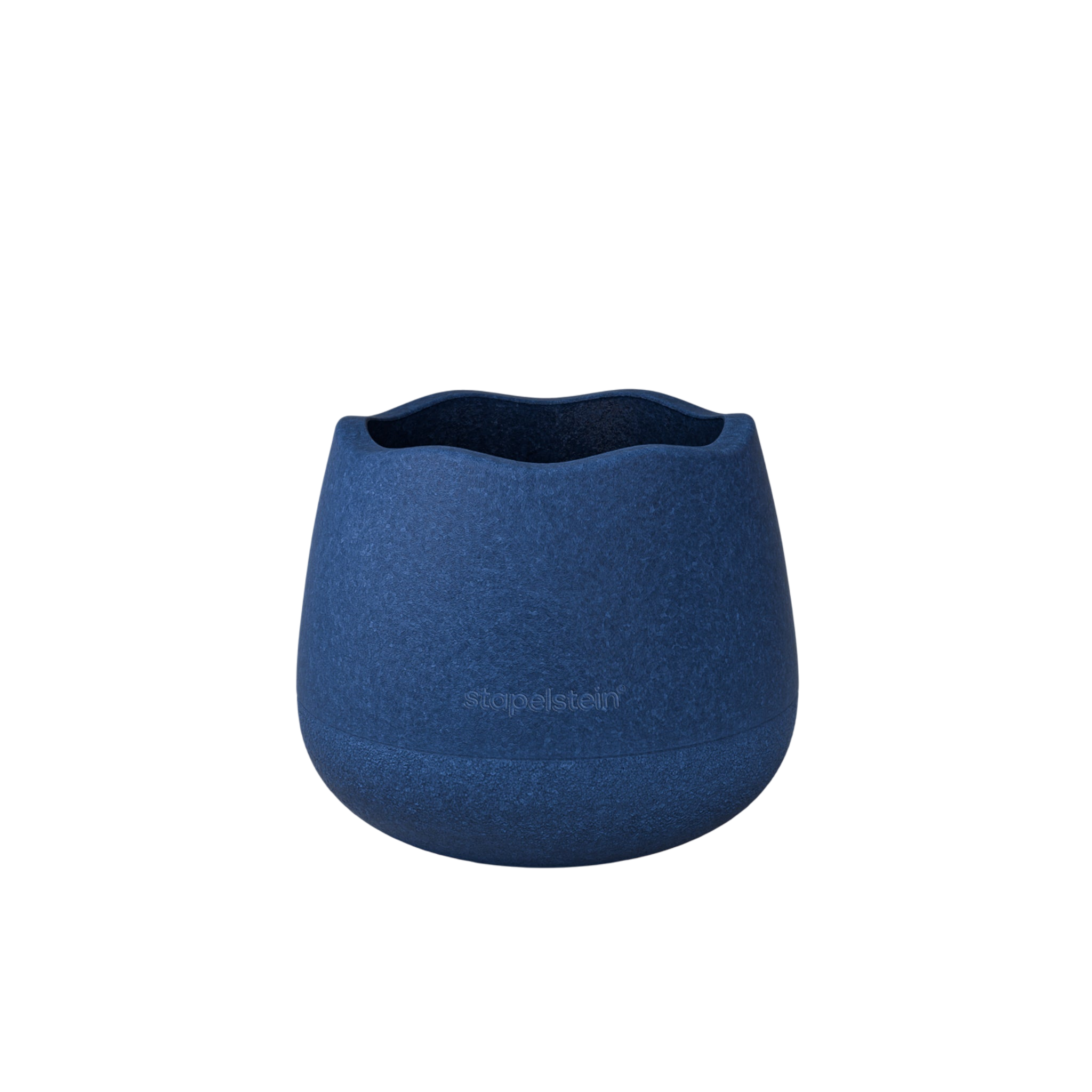 Stacking stone base dark blue