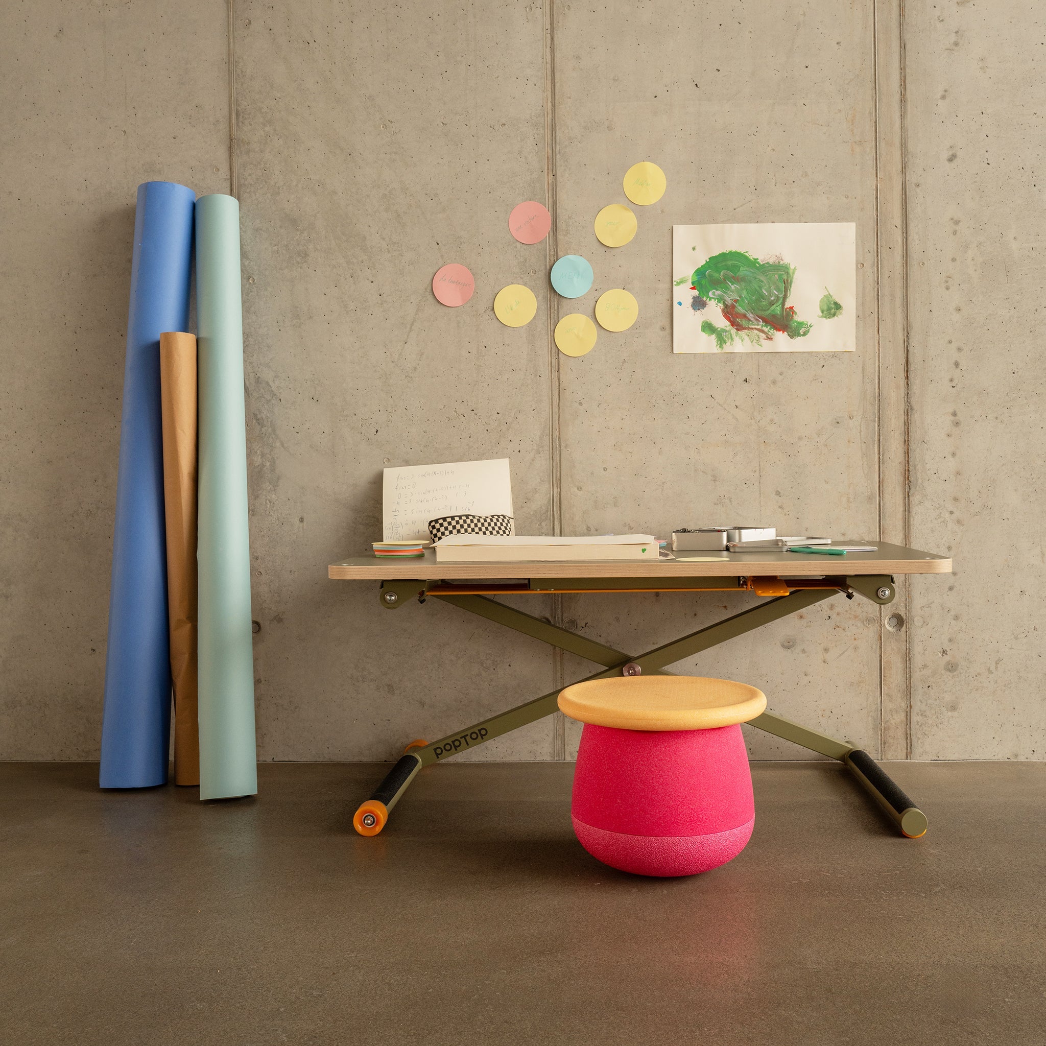 Pierre à empiler Base rose