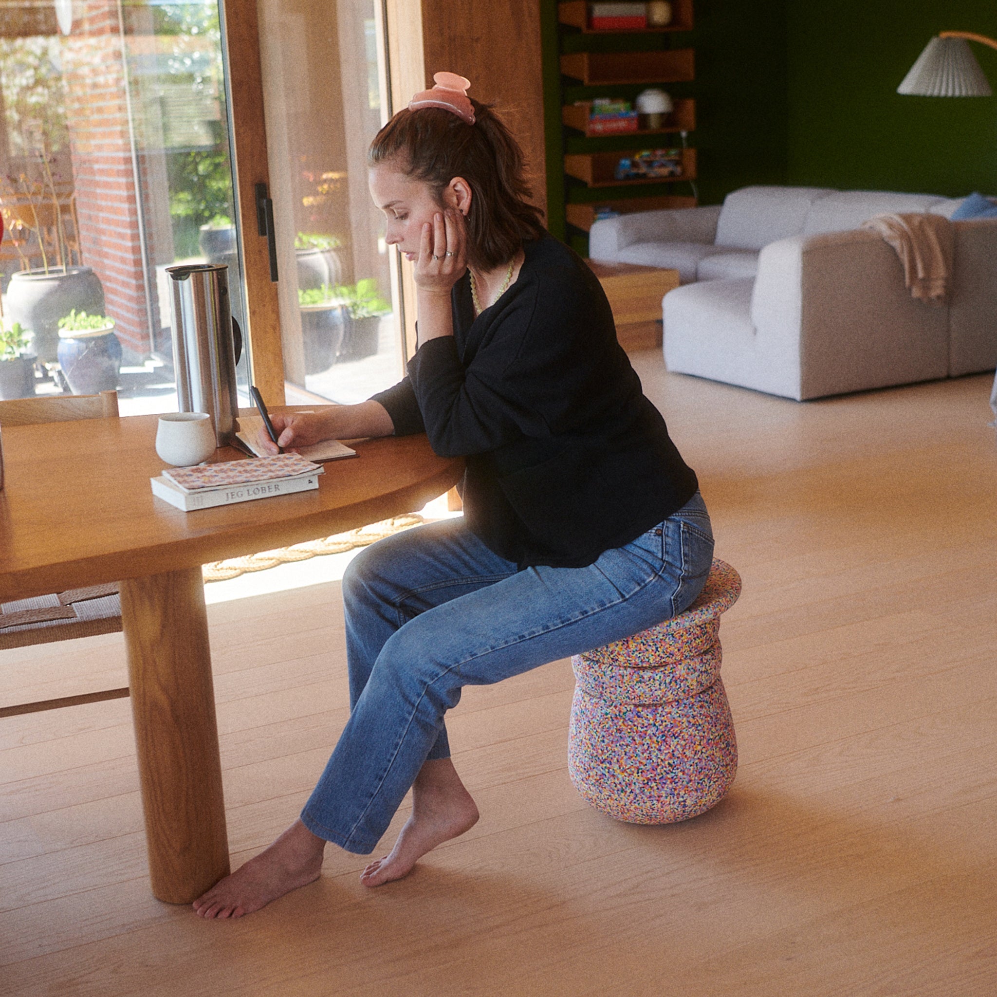 Stapelstein Base confetti