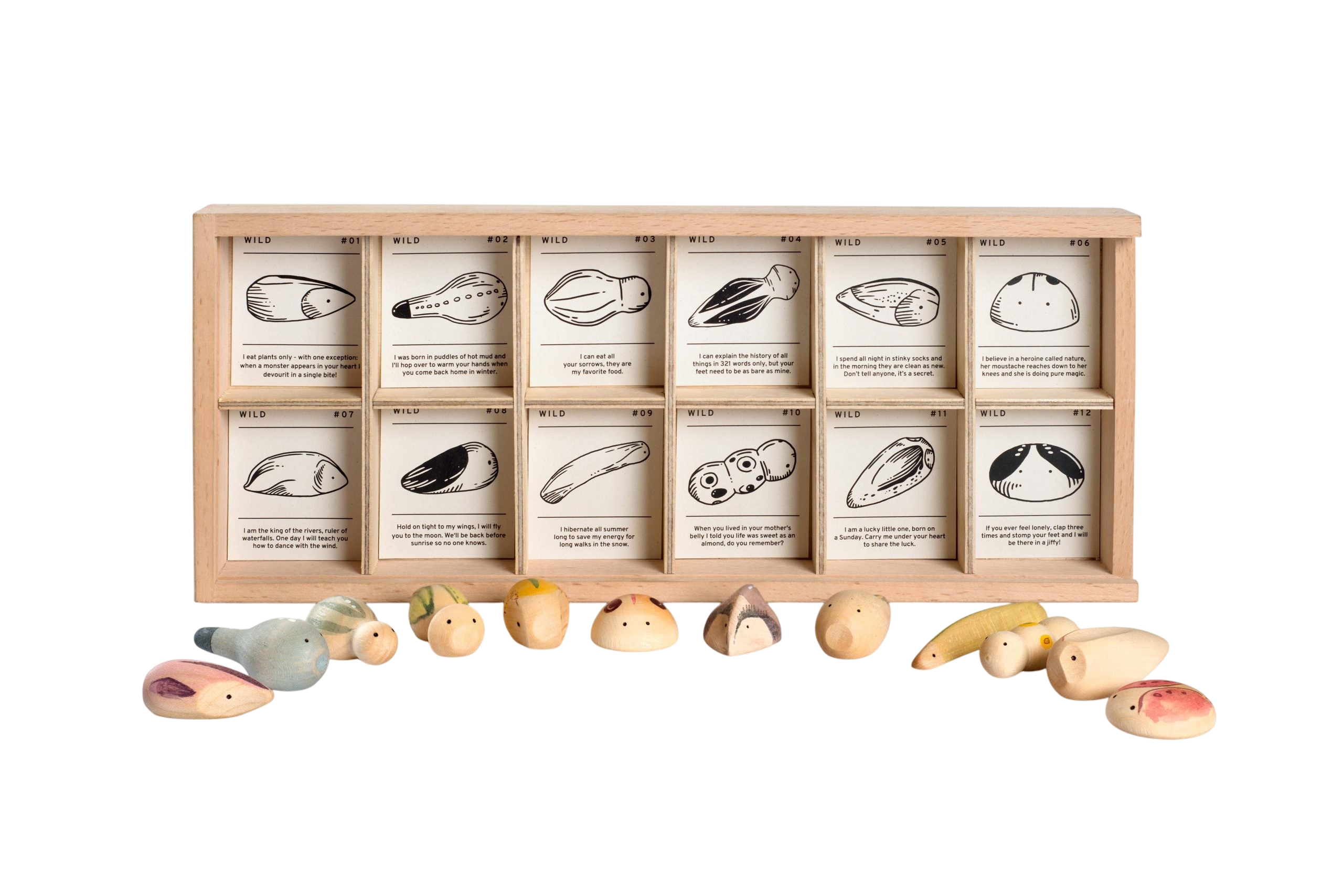 Gibier Set 12 pièces Grapat