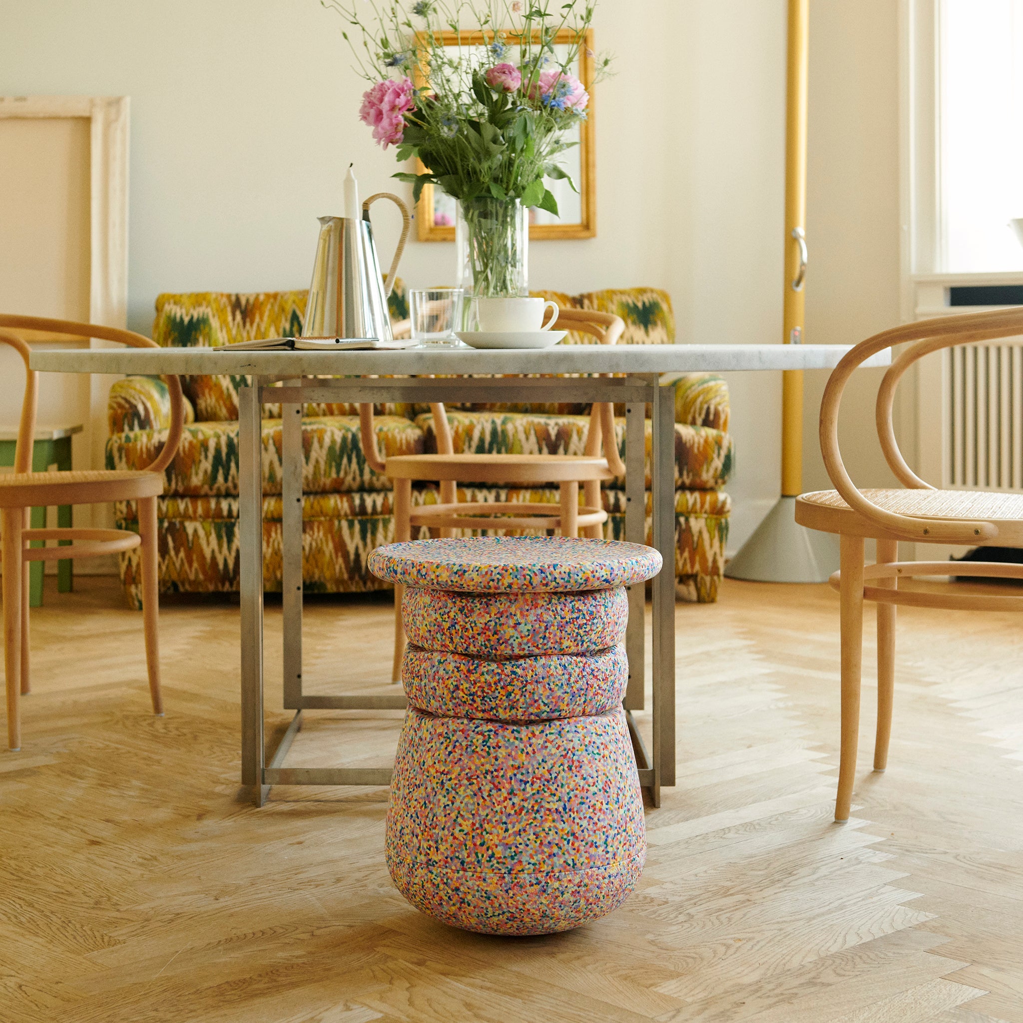 Pierre empilée Dynamic all super confetti